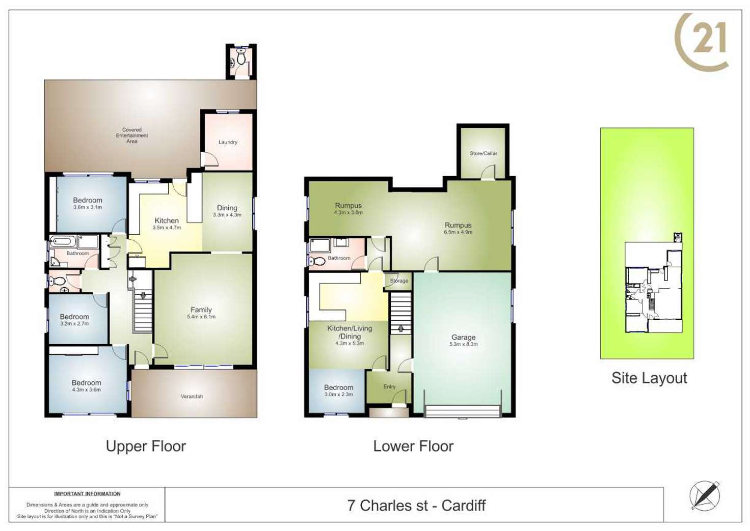 Floorplan of Homely house listing, 7 Charles Street, Cardiff NSW 2285