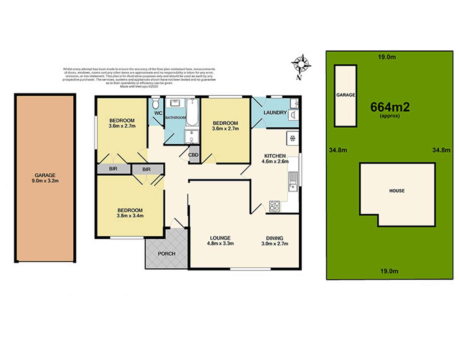 Floorplan of Homely house listing, 210 Bourke Road, Clarinda VIC 3169