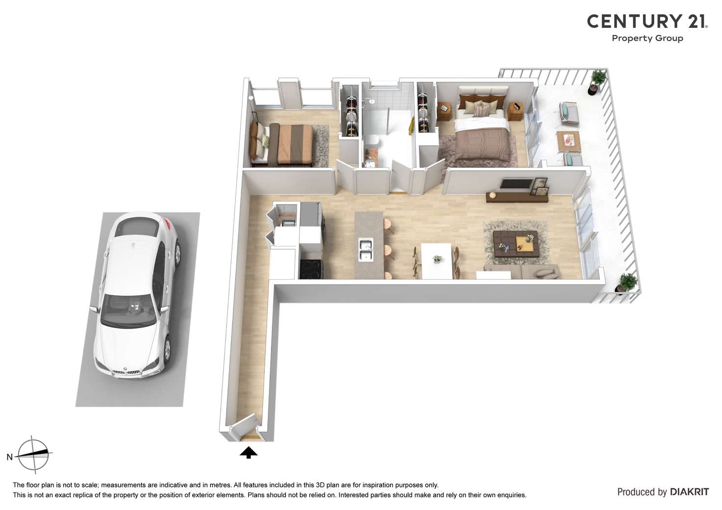 Floorplan of Homely apartment listing, 108/2a Major Street, Highett VIC 3190