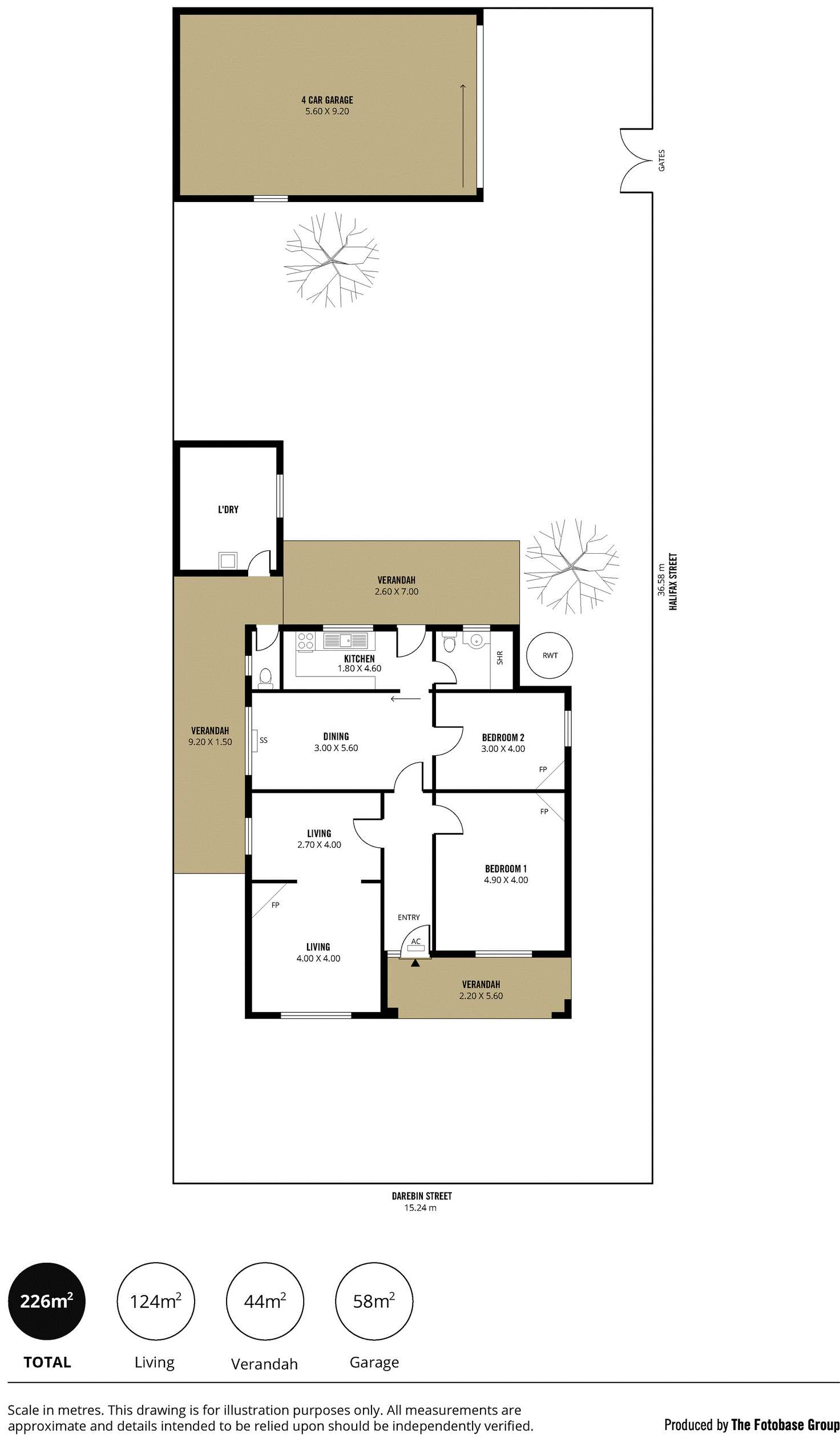 Floorplan of Homely house listing, 55 Darebin Street, Mile End SA 5031
