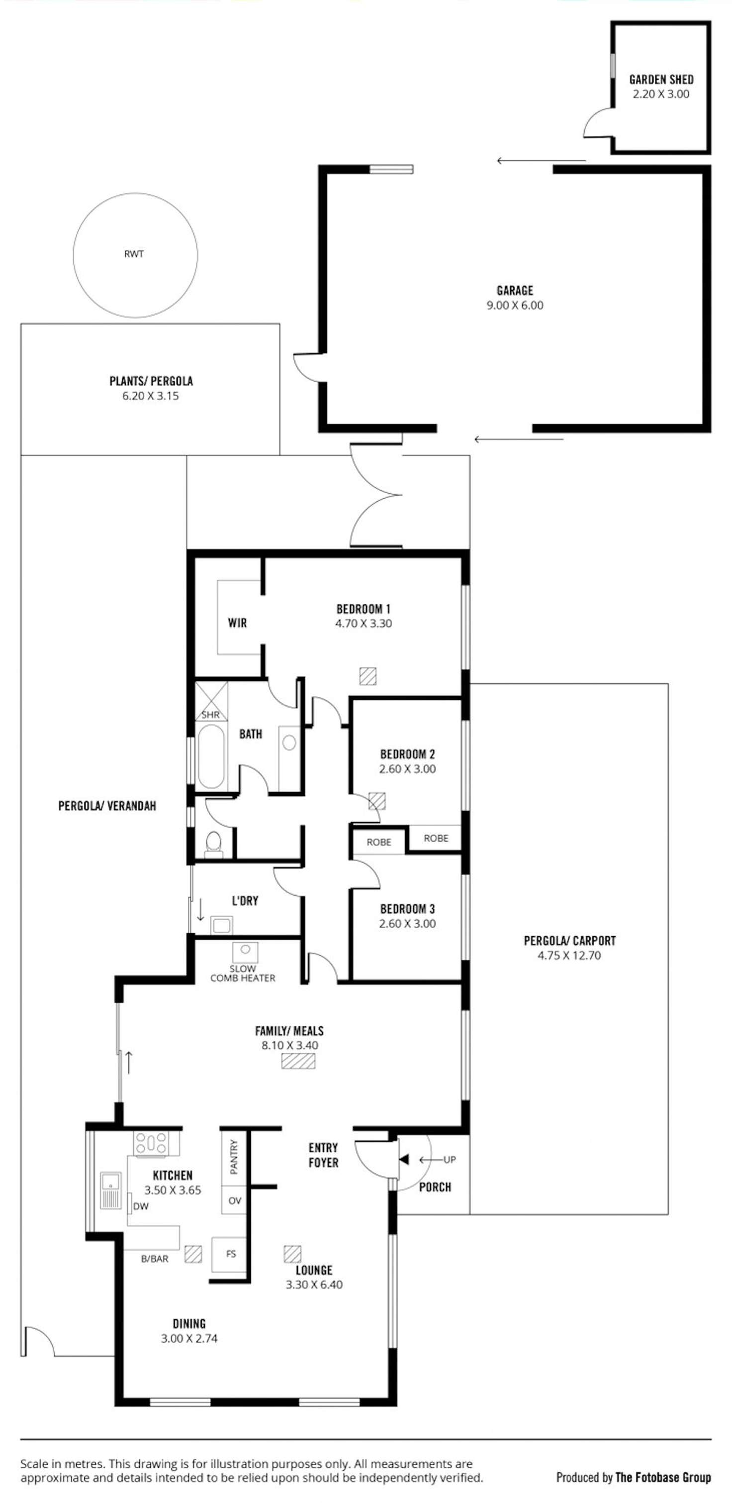 Floorplan of Homely house listing, 53 Acacia Terrace, Aldinga Beach SA 5173