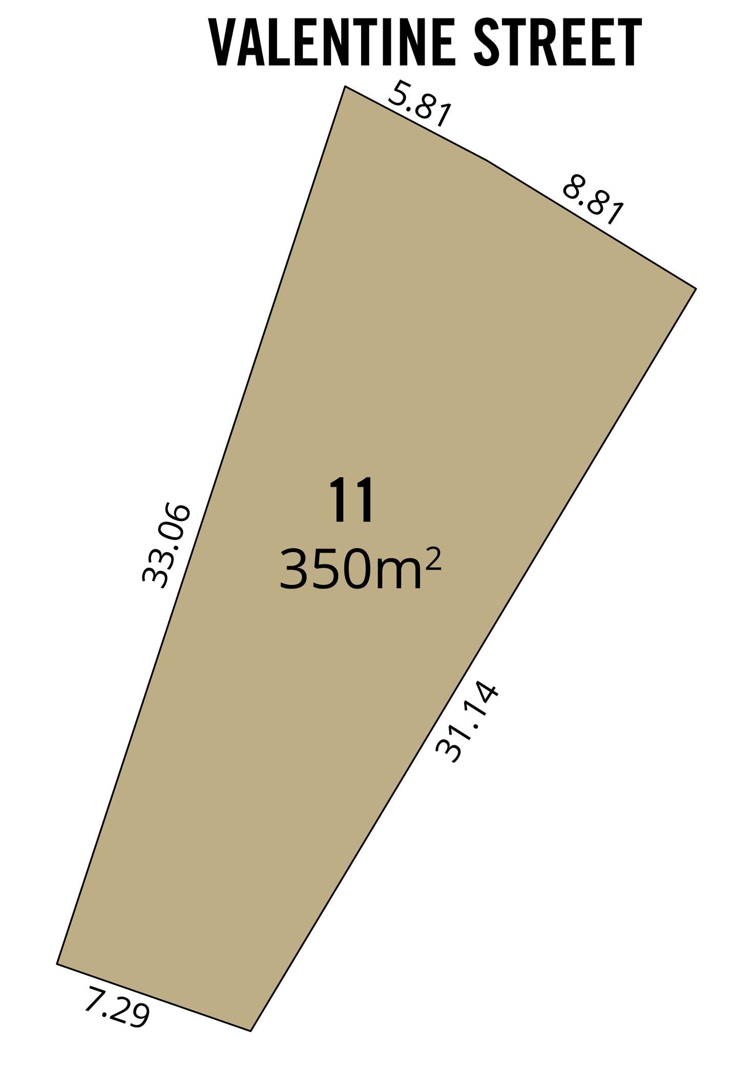 Floorplan of Homely residentialLand listing, 17a (Lot 11) Valentine Street, Morphett Vale SA 5162