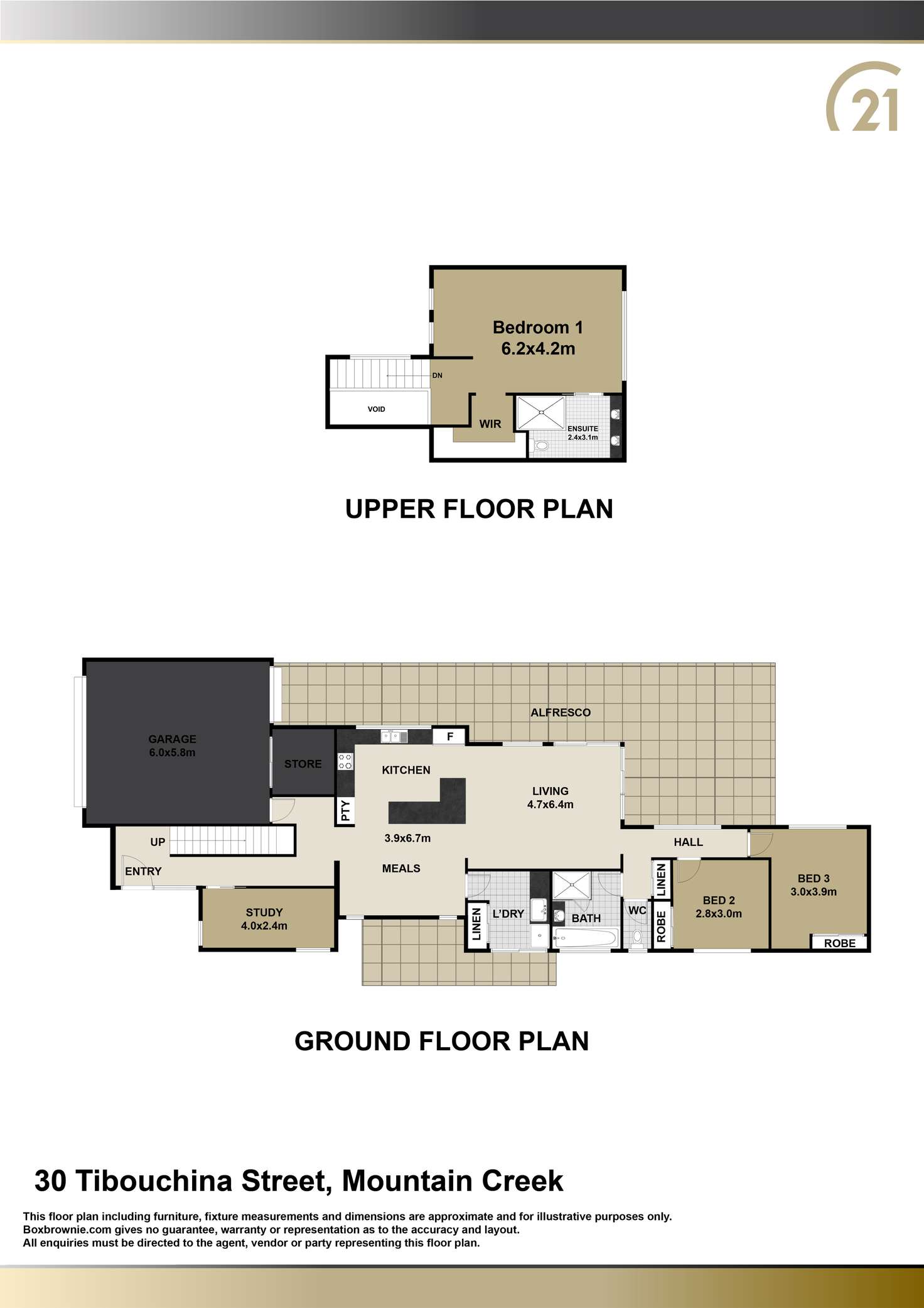 Floorplan of Homely house listing, 30 Tibouchina Street, Mountain Creek QLD 4557
