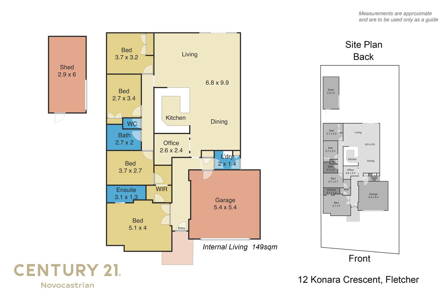 Floorplan of Homely house listing, 12 Konara Crescent, Fletcher NSW 2287
