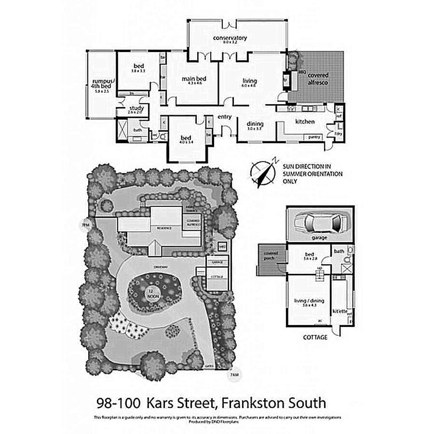 Floorplan of Homely house listing, 98-100 Kars Street, Frankston South VIC 3199