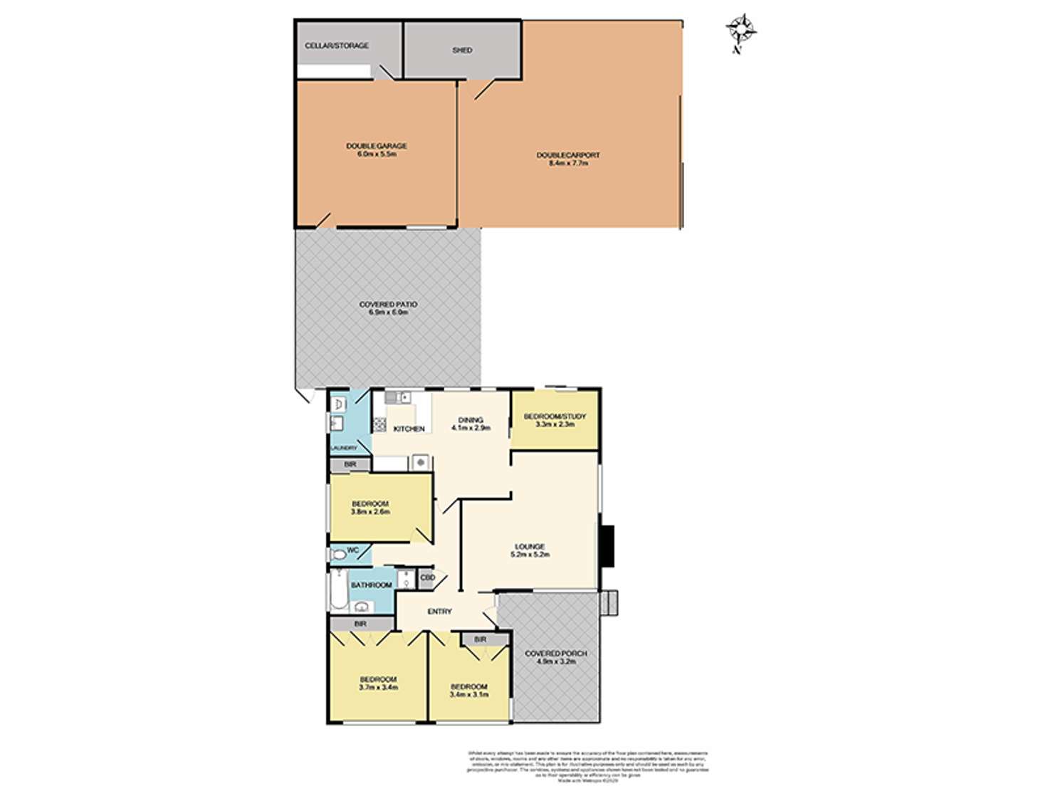 Floorplan of Homely house listing, 19 Jacana Street, Noble Park VIC 3174