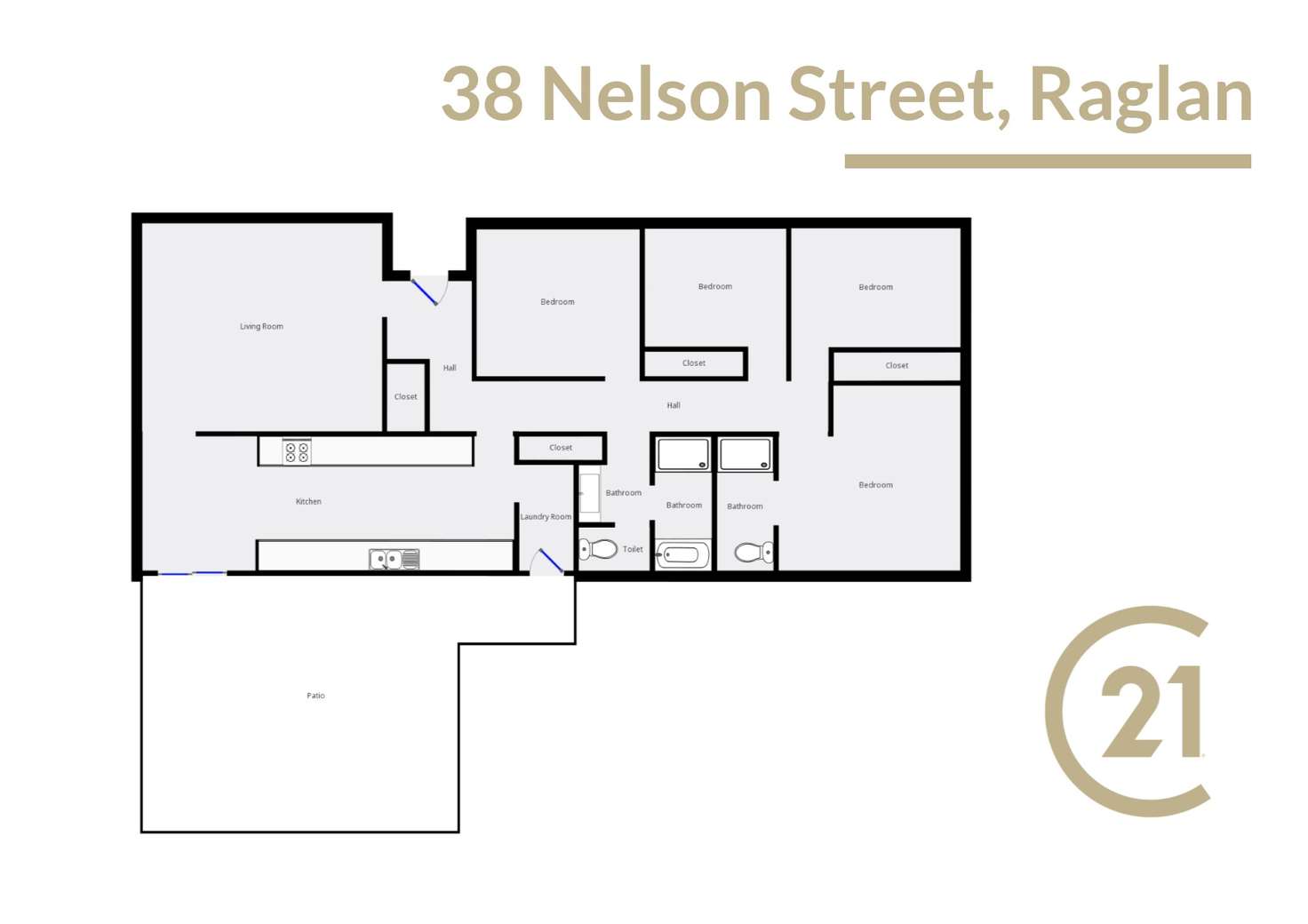 Floorplan of Homely house listing, 38 Nelson Street, Raglan NSW 2795