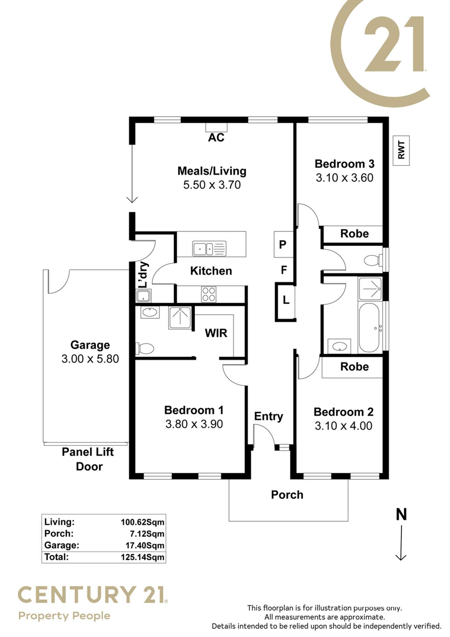Floorplan of Homely house listing, 55 Saxon Street, Smithfield Plains SA 5114