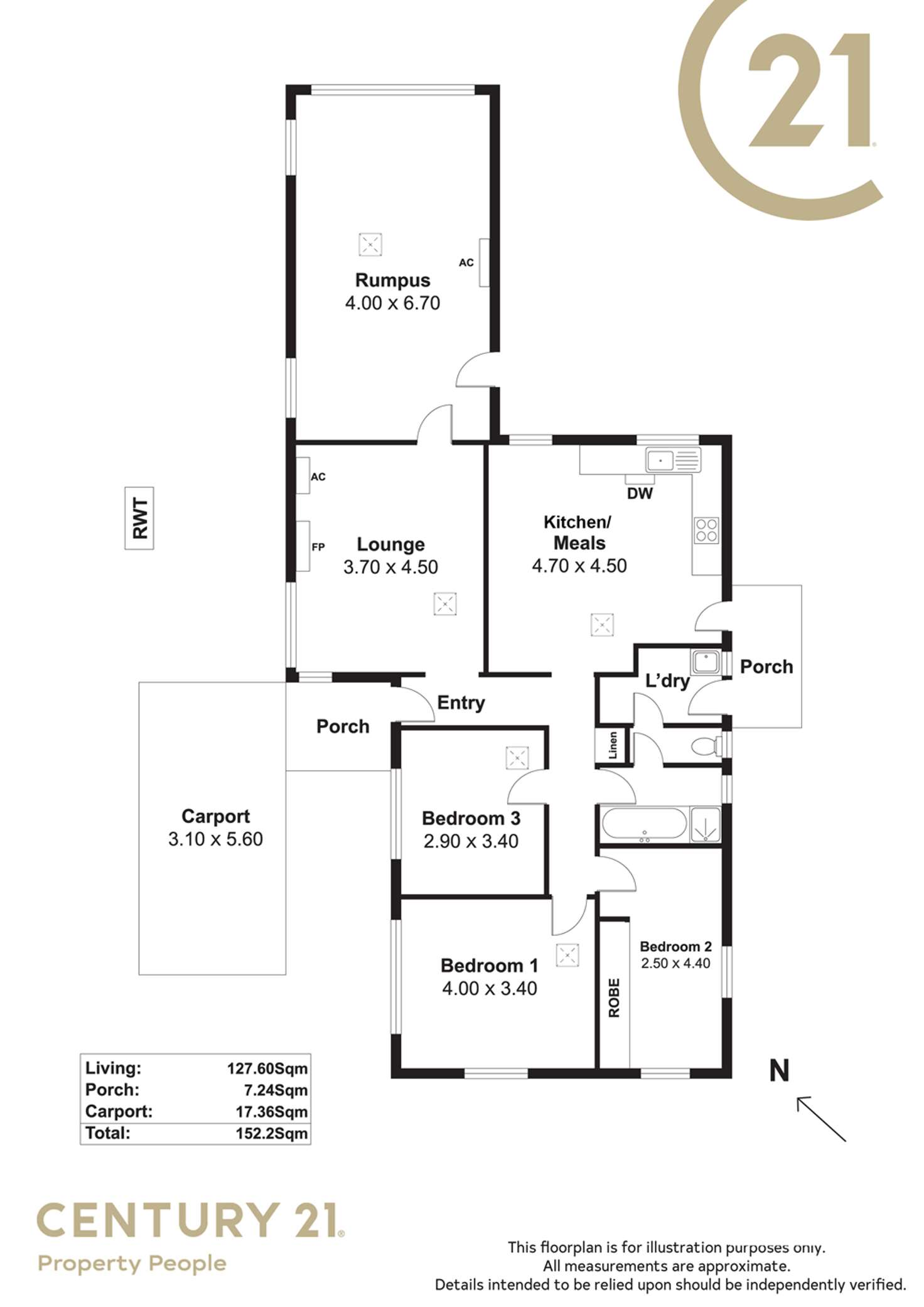 Floorplan of Homely house listing, 17 Darley Road, Paradise SA 5075