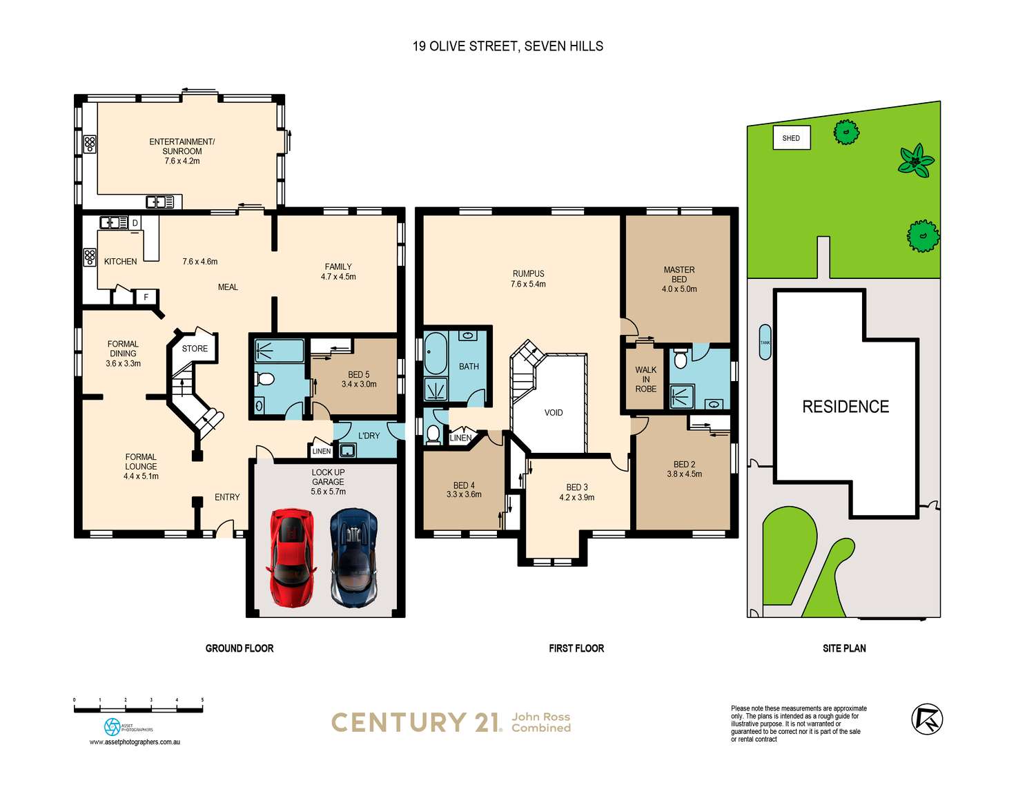 Floorplan of Homely house listing, 19 Olive Street, Seven Hills NSW 2147