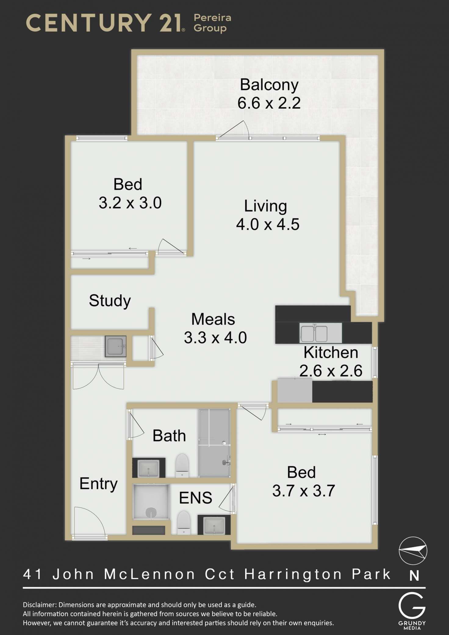 Floorplan of Homely apartment listing, B201/13-15 Bigge Street, Liverpool NSW 2170