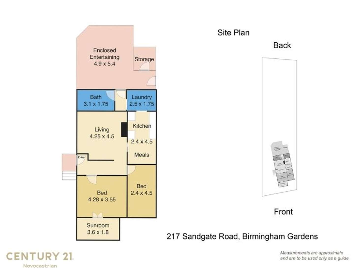 Floorplan of Homely house listing, 217 Sandgate Road, Birmingham Gardens NSW 2287