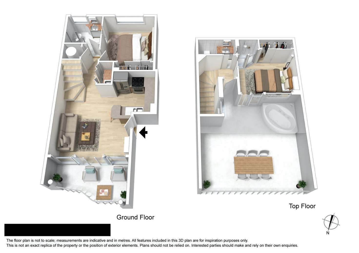 Floorplan of Homely apartment listing, 37/2607 Gold Coast Highway, Mermaid Beach QLD 4218