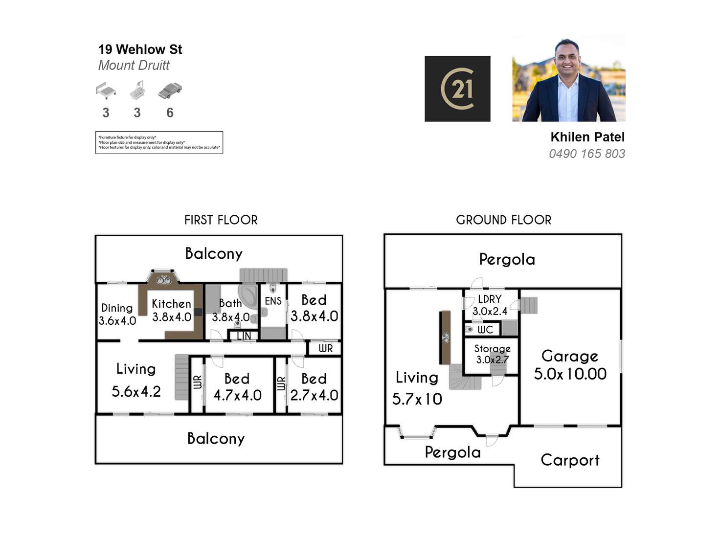 Floorplan of Homely house listing, 19 Wehlow Street, Mount Druitt NSW 2770