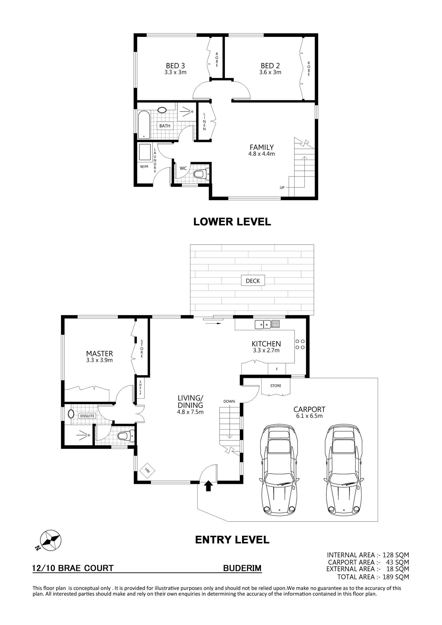 Floorplan of Homely house listing, 29/10-12 Brae Court, Buderim QLD 4556