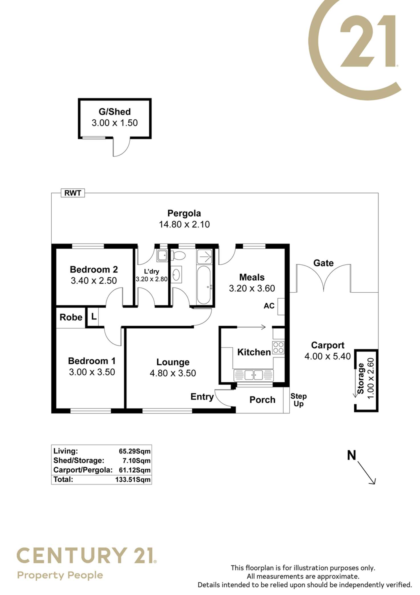 Floorplan of Homely house listing, 22 Ifould Road, Elizabeth Park SA 5113