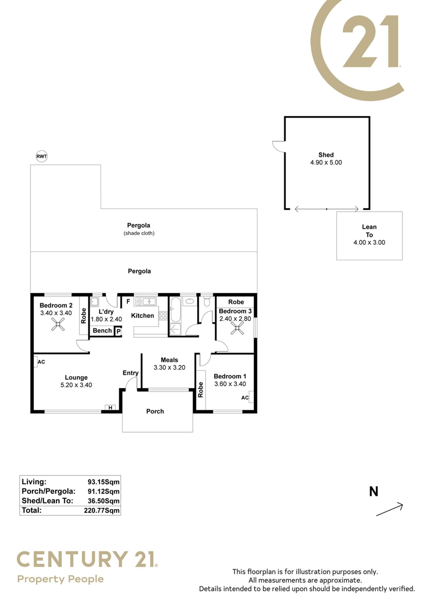 Floorplan of Homely house listing, 171 Whites Road, Paralowie SA 5108