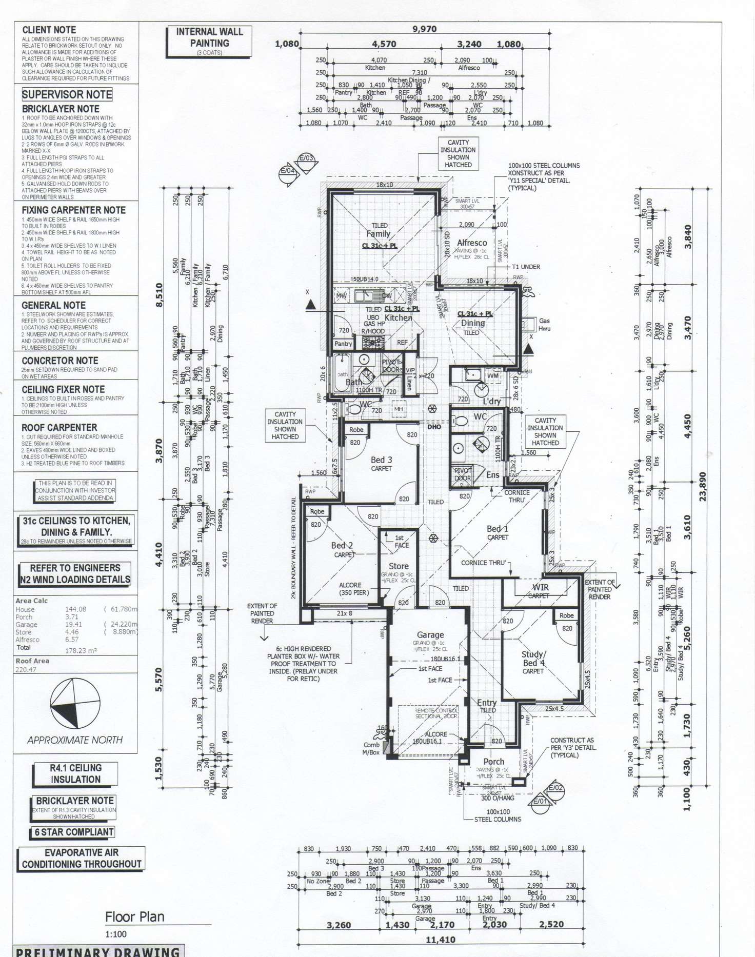 Floorplan of Homely house listing, 43 Ashwood Parkway, Lakelands WA 6180