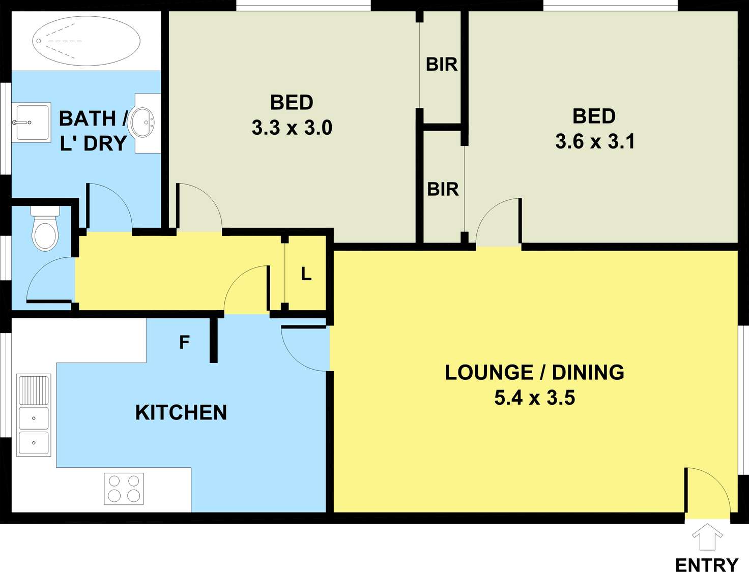 Floorplan of Homely apartment listing, 5/5 Close Avenue, Dandenong VIC 3175