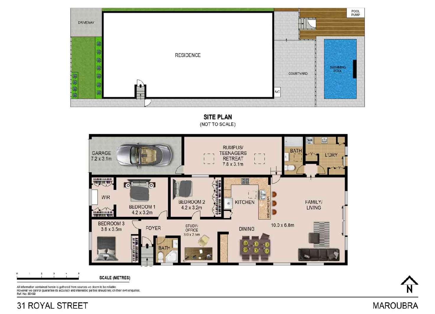 Floorplan of Homely house listing, 31 Royal Street, Maroubra NSW 2035