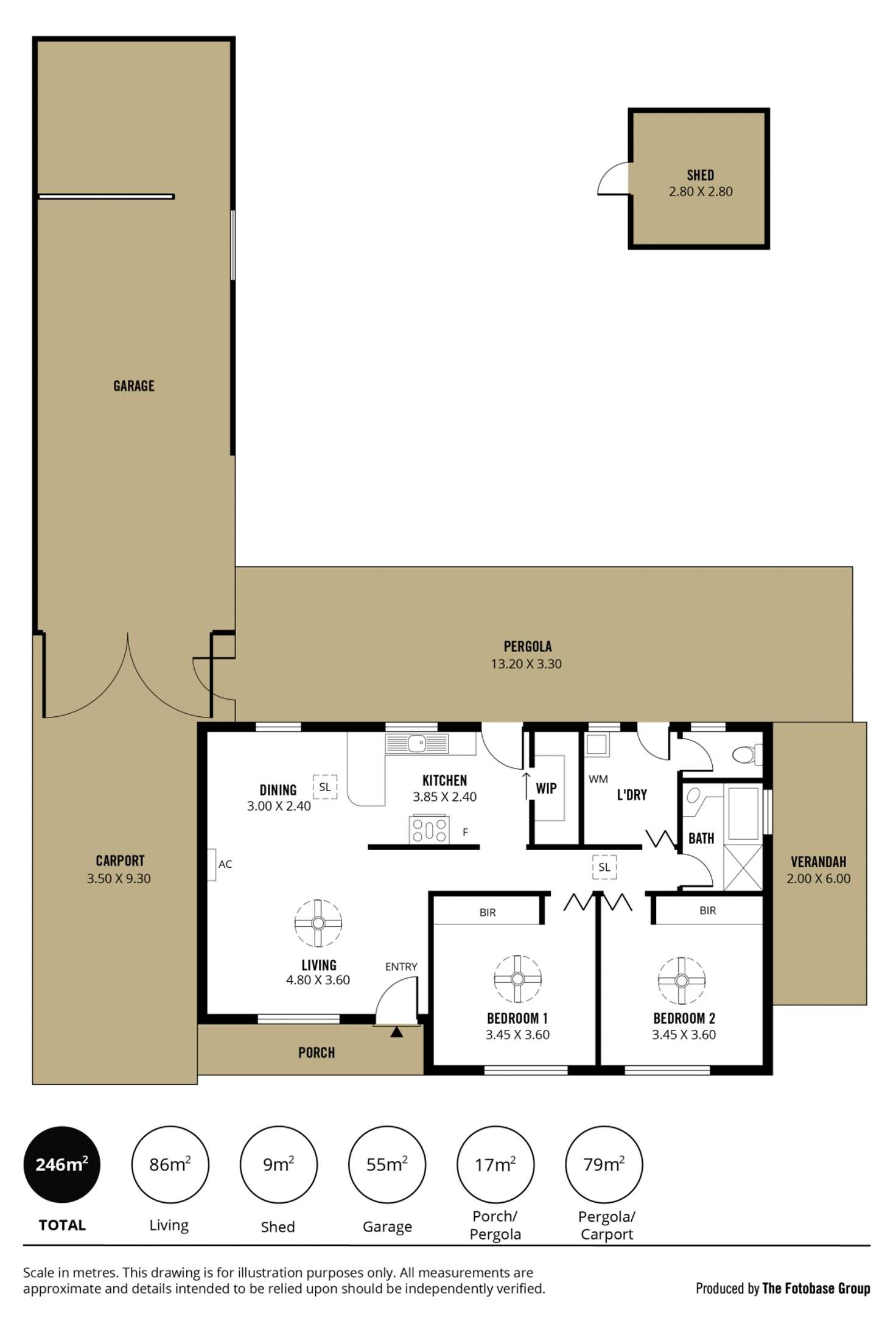 Floorplan of Homely house listing, 29 Tracy Way, Morphett Vale SA 5162