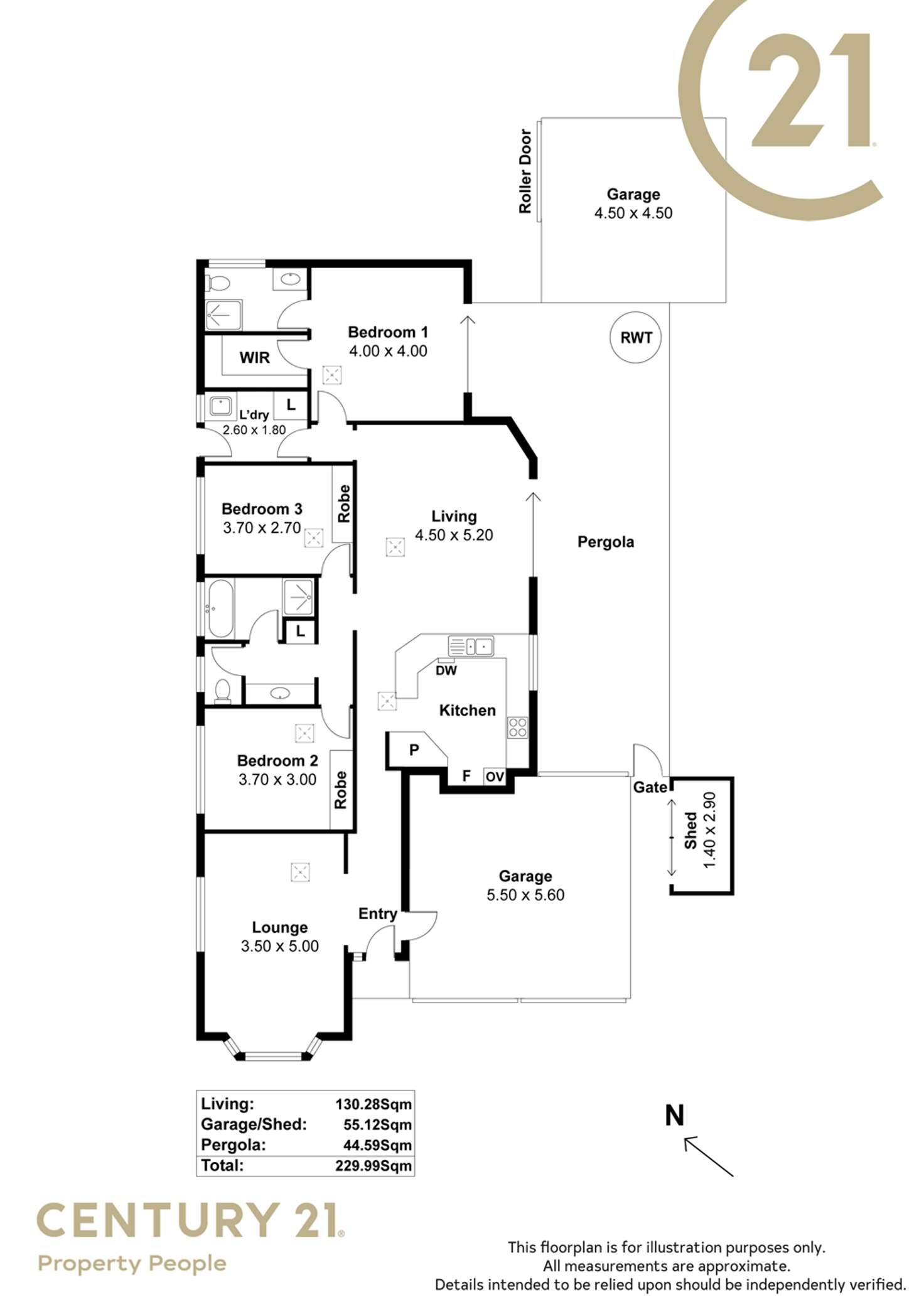 Floorplan of Homely house listing, 3 Beverley Court, Craigmore SA 5114