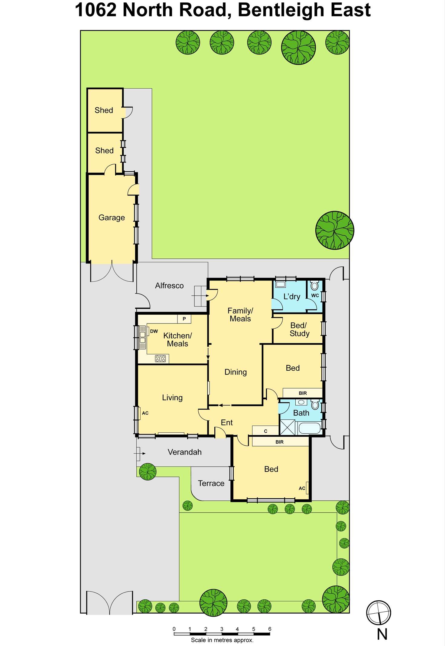 Floorplan of Homely house listing, 1062 North Road, Bentleigh East VIC 3165