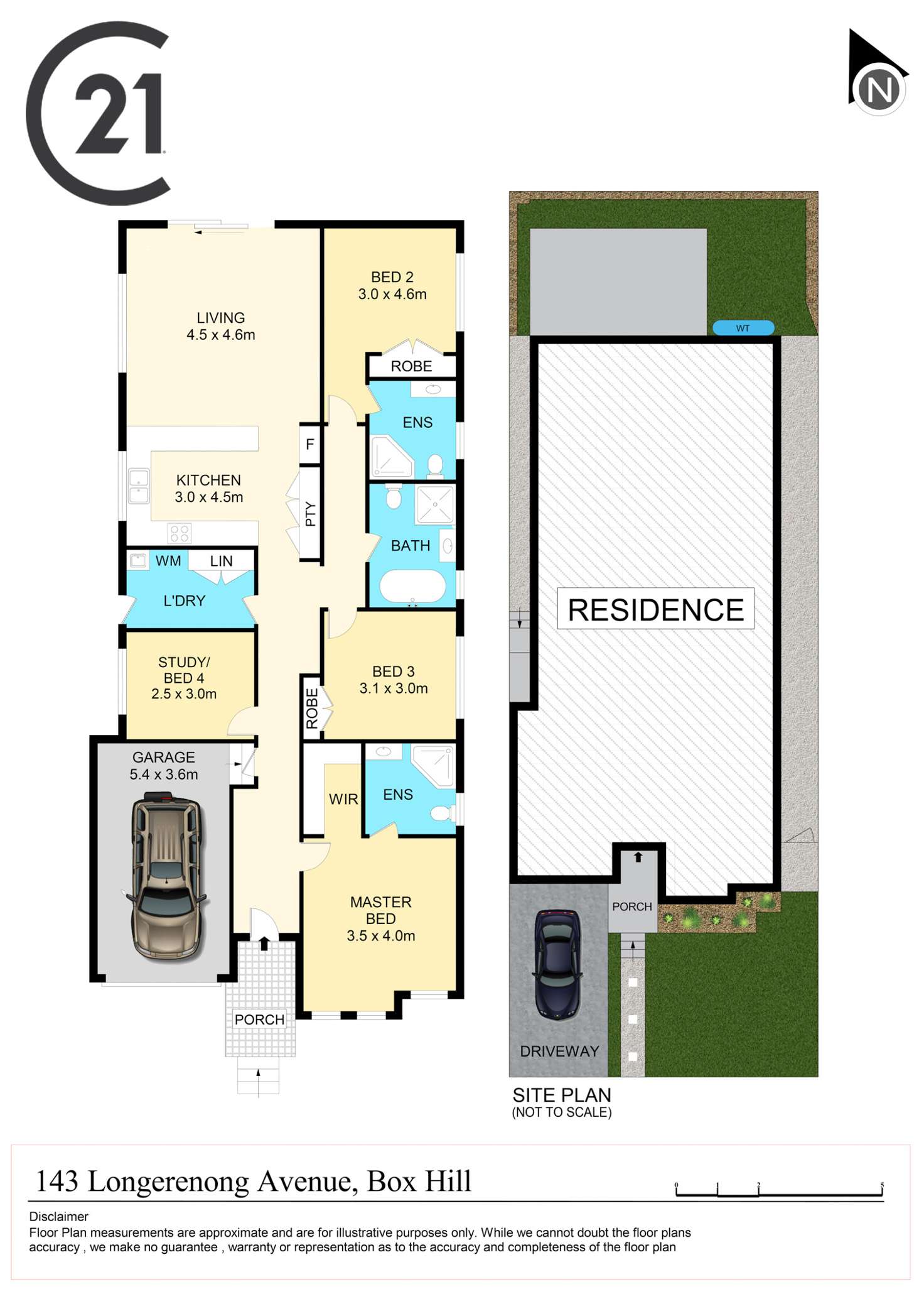 Floorplan of Homely house listing, 143 Longerenong Avenue, Box Hill NSW 2765