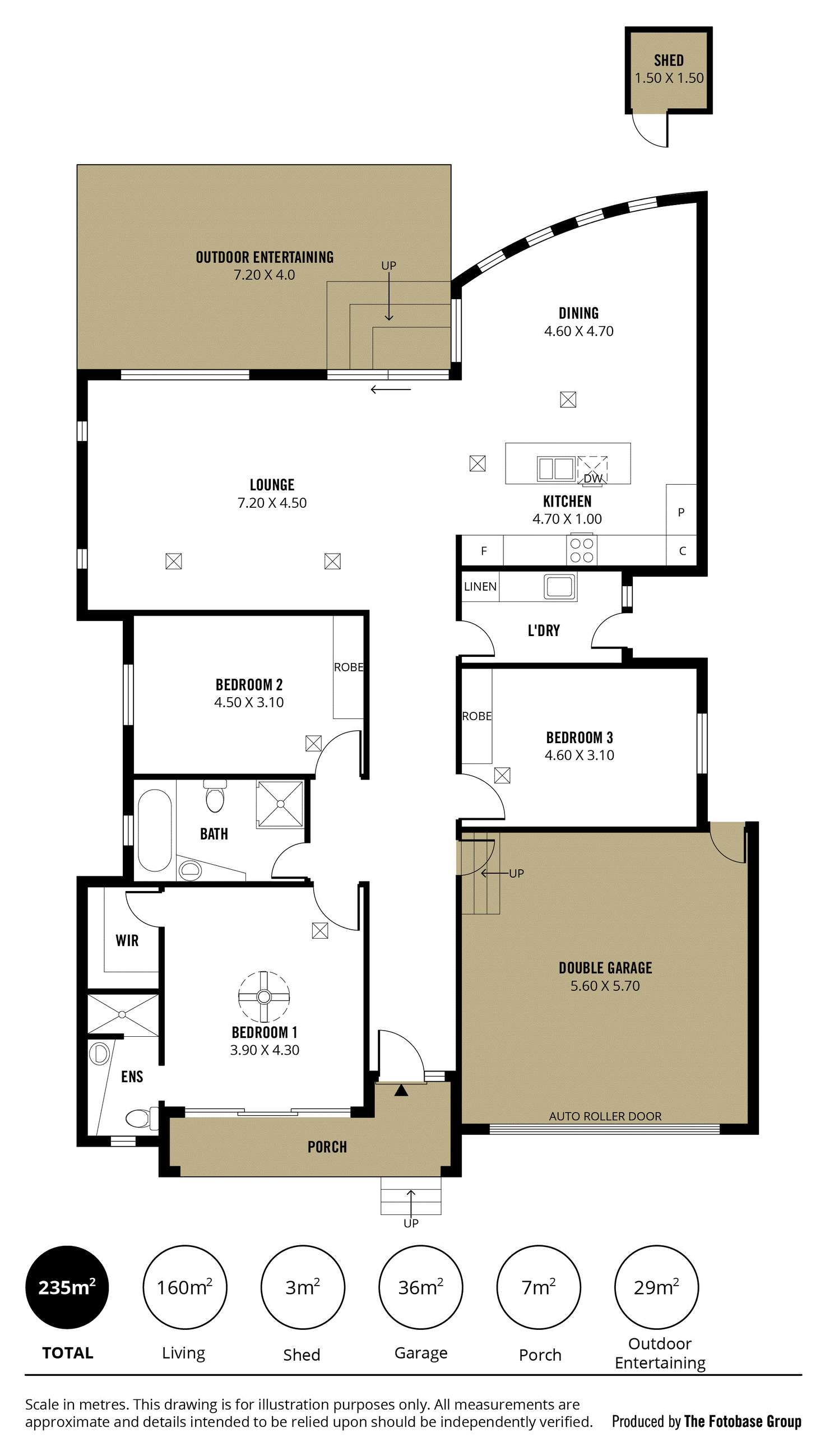 Floorplan of Homely house listing, 3 Mercedes Avenue, Croydon Park SA 5008