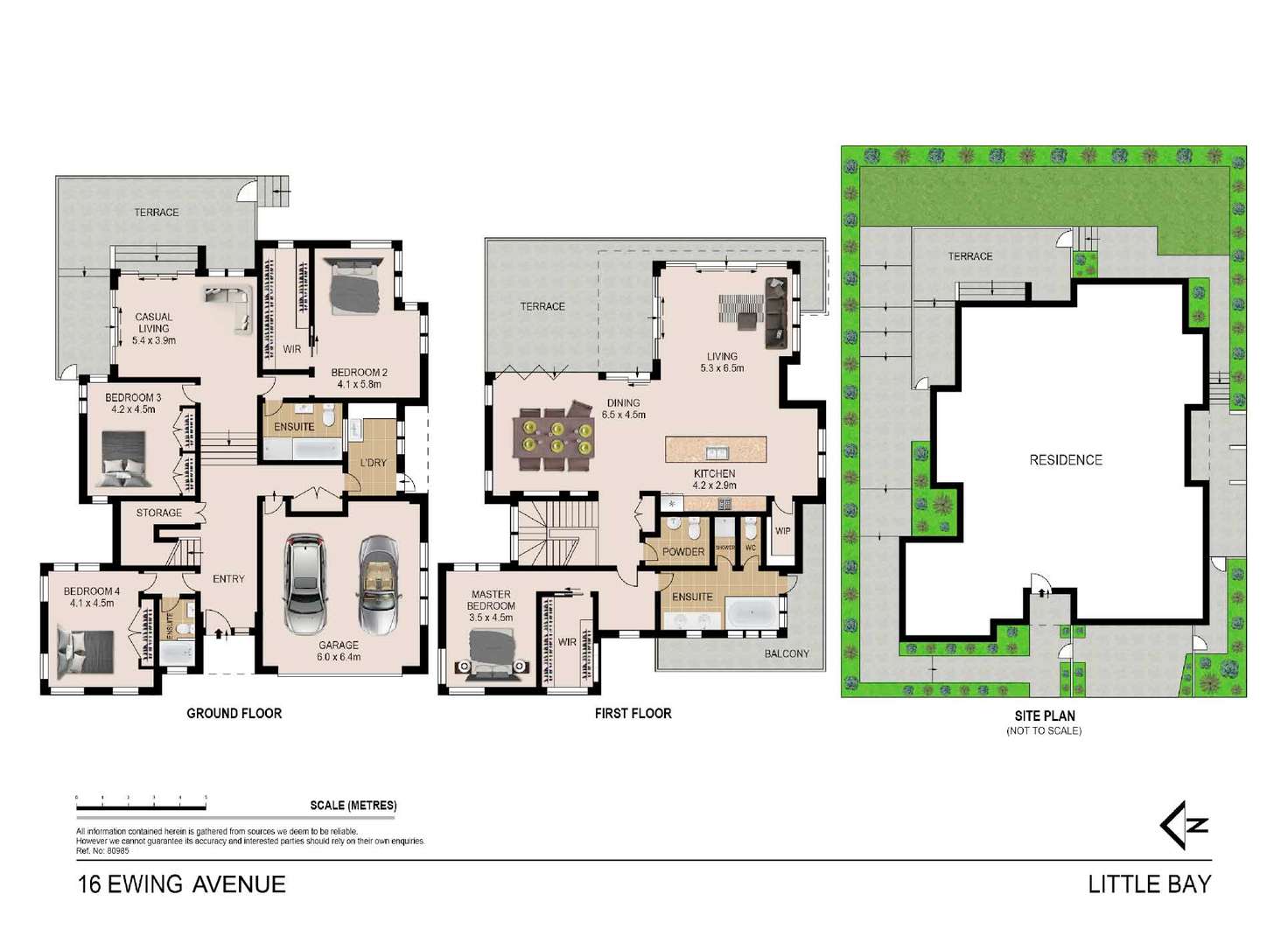 Floorplan of Homely house listing, 16 Ewing Avenue, Little Bay NSW 2036