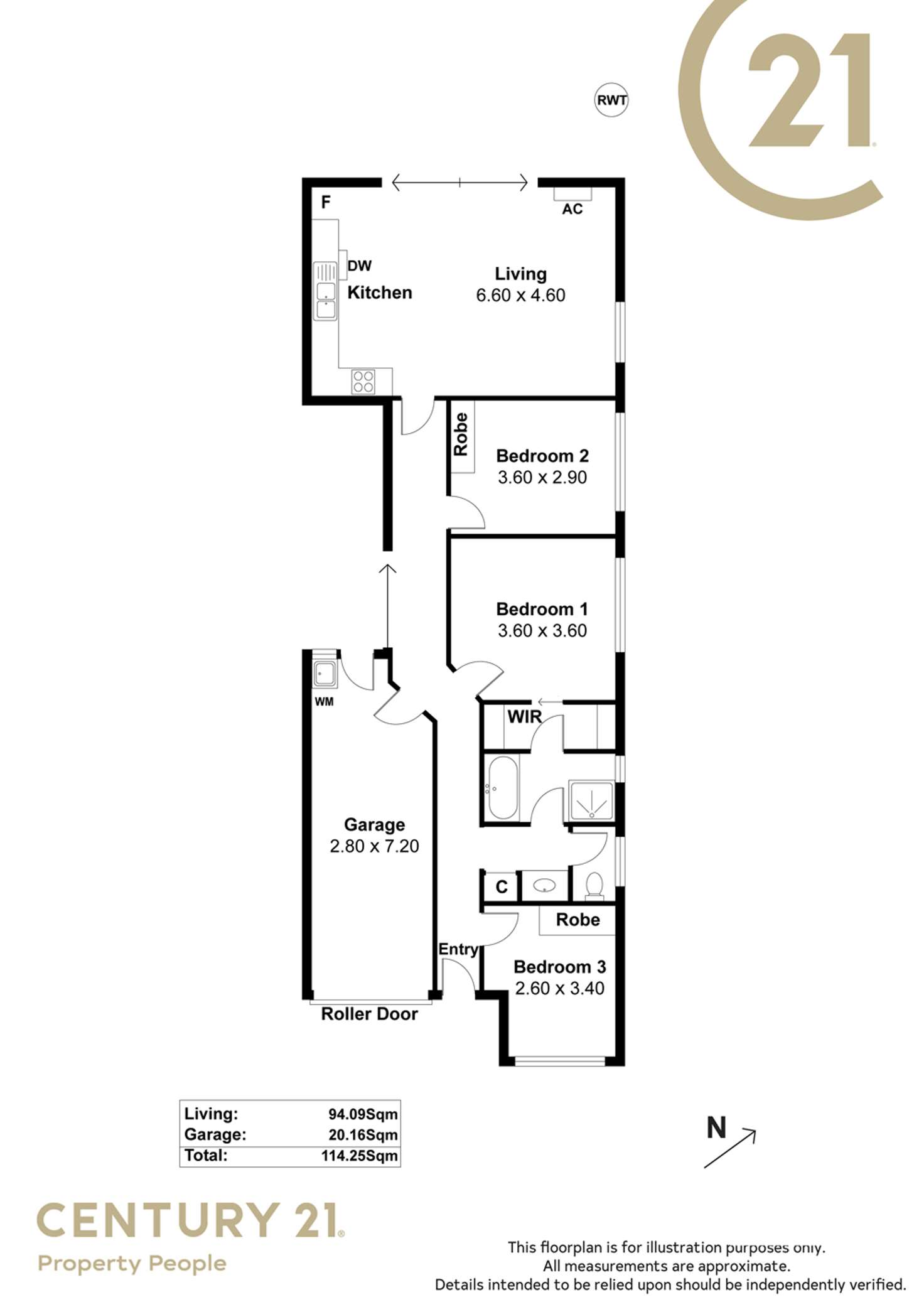 Floorplan of Homely house listing, 19 Bivone Court, Salisbury Downs SA 5108