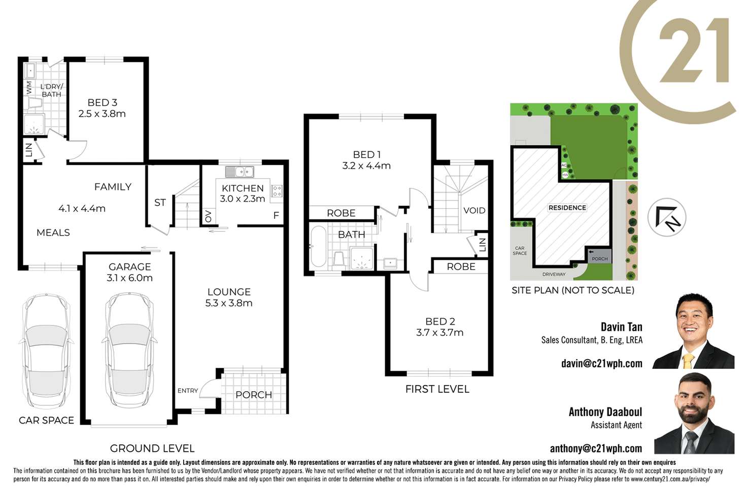 Floorplan of Homely townhouse listing, 4/171 Victoria Road, West Pennant Hills NSW 2125