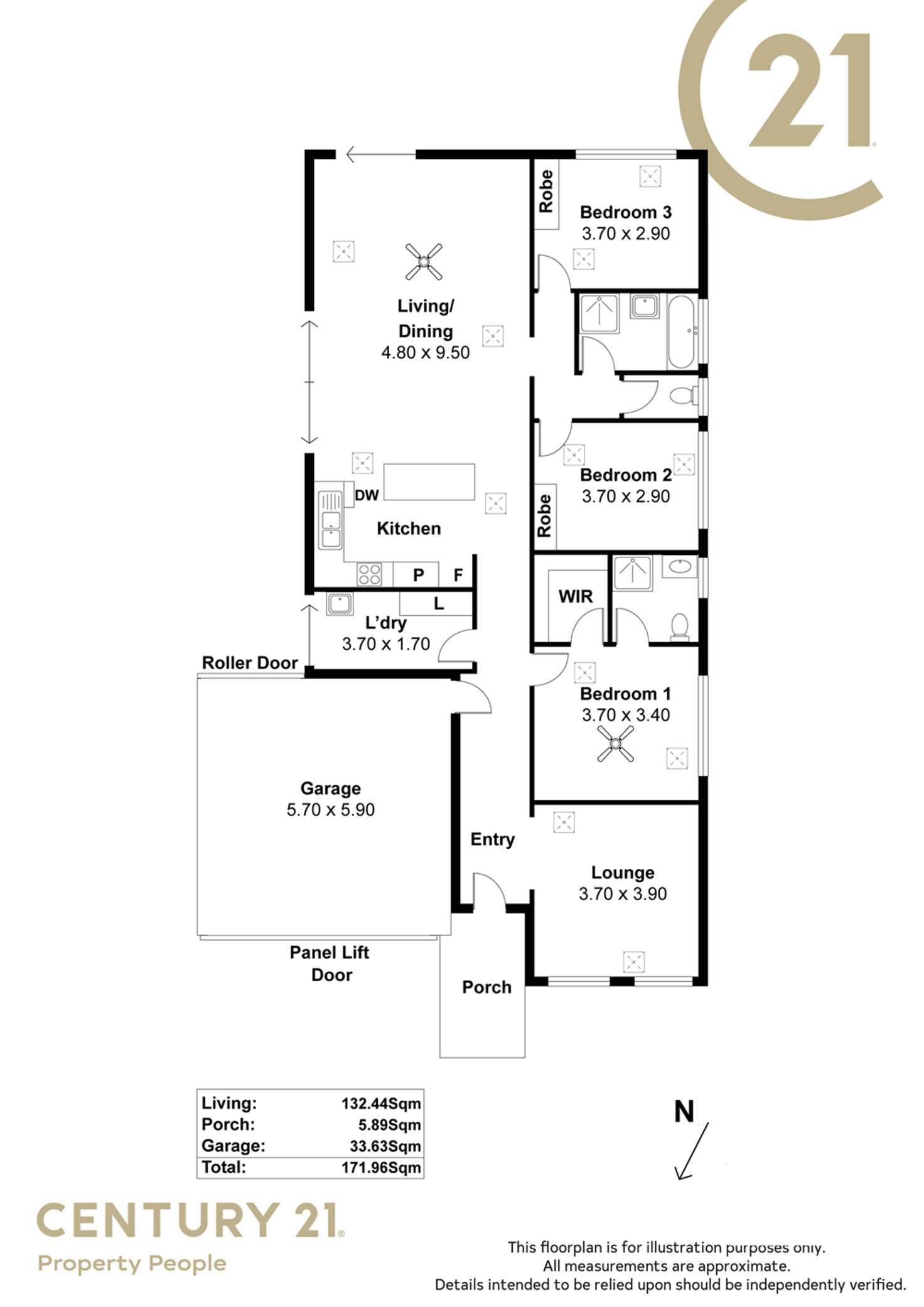 Floorplan of Homely house listing, 39 Heritage Drive, Paralowie SA 5108