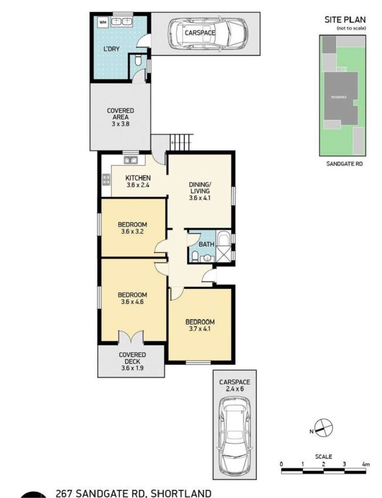Floorplan of Homely apartment listing, 267 Sandgate Road, Shortland NSW 2307