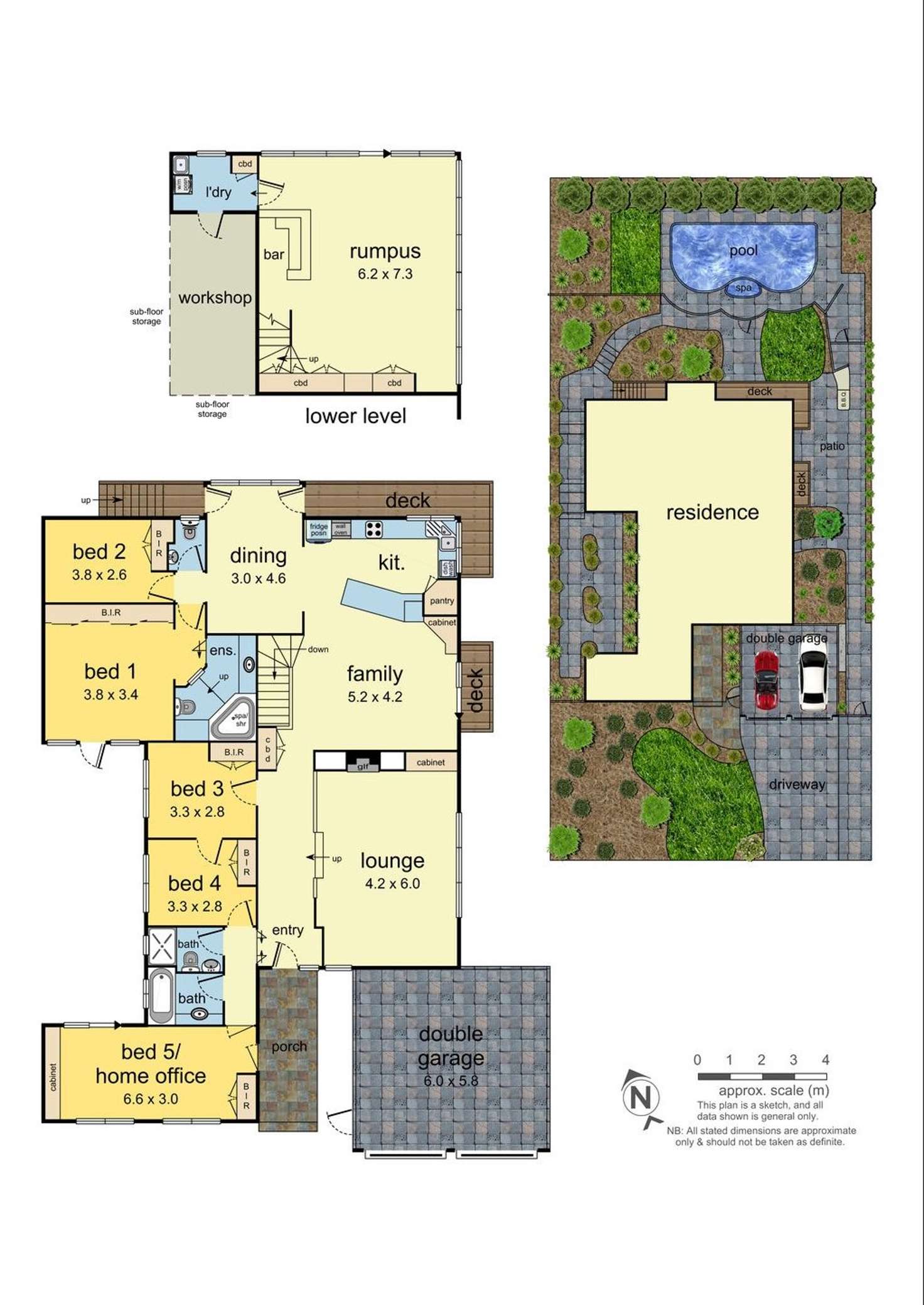 Floorplan of Homely house listing, 21 Ajax Drive, Wheelers Hill VIC 3150