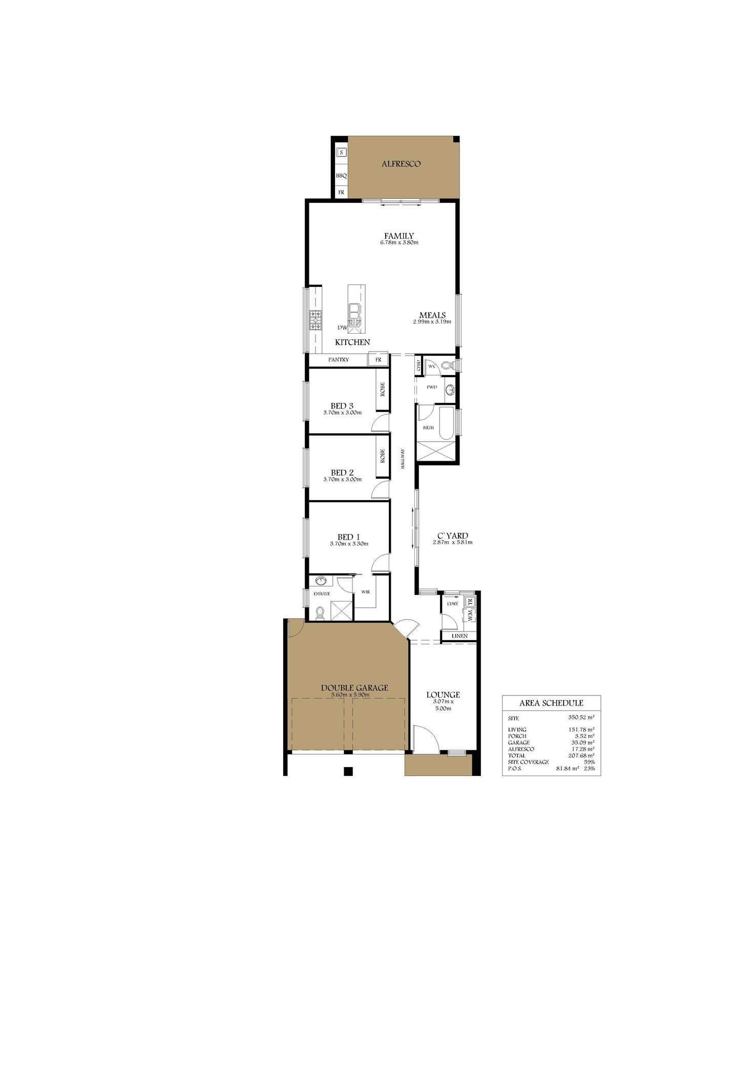 Floorplan of Homely house listing, 7 Poole Avenue, Woodville South SA 5011
