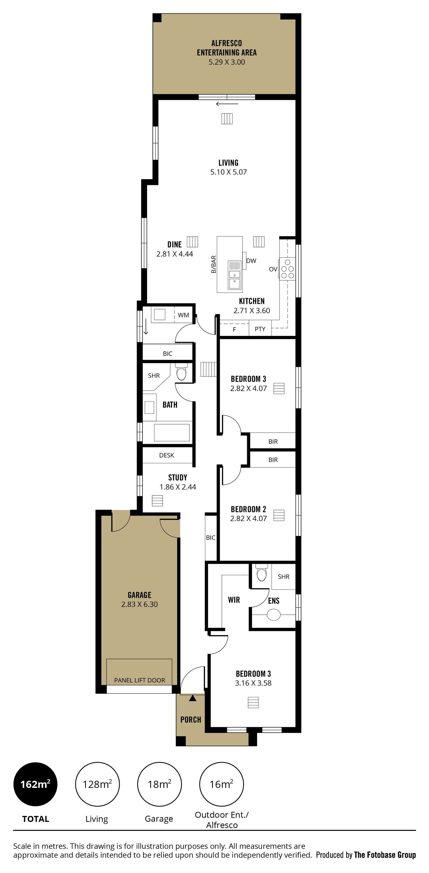 Floorplan of Homely house listing, 77 Balmoral Avenue, Warradale SA 5046
