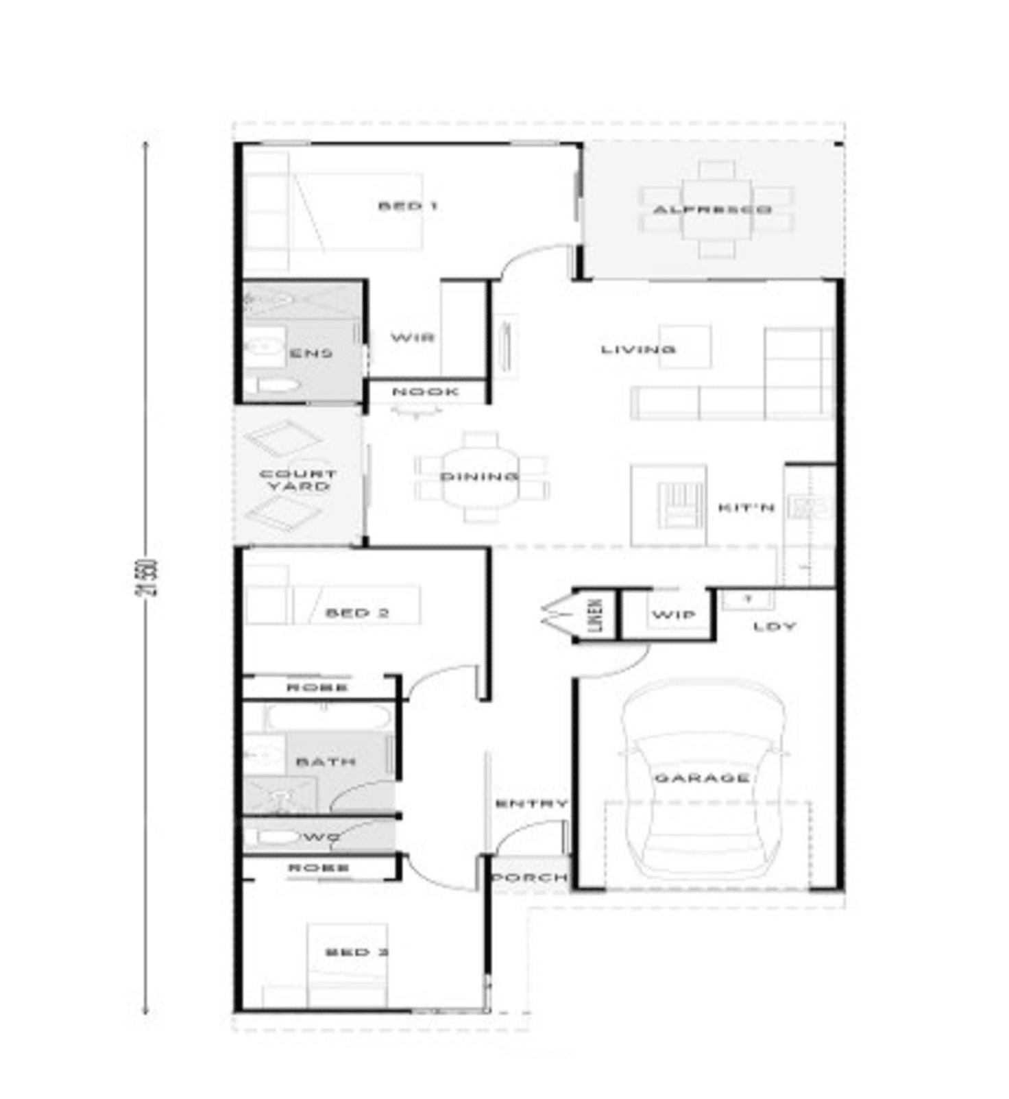 Floorplan of Homely house listing, 20 Sophie Street, Bells Creek QLD 4551