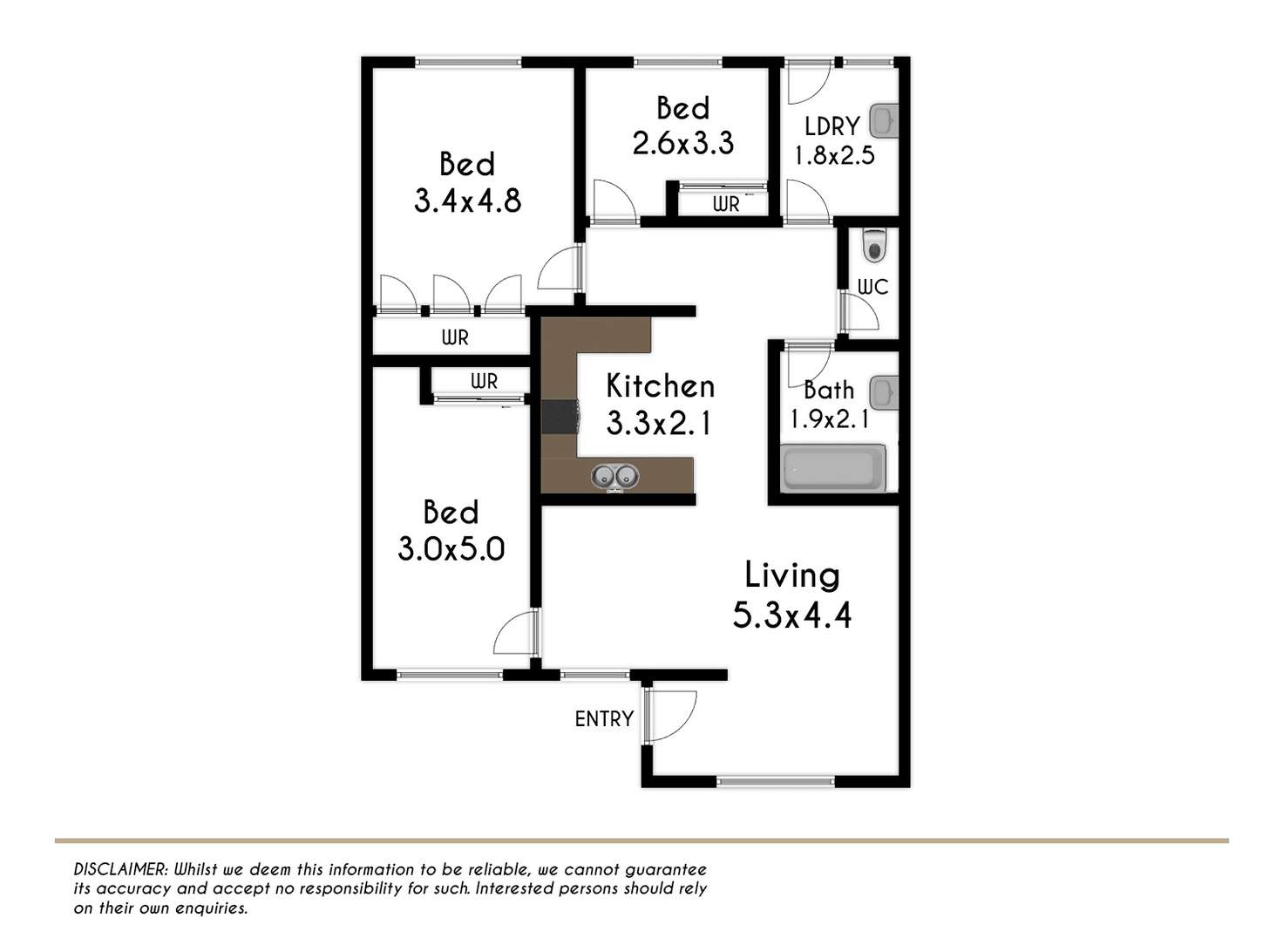 Floorplan of Homely villa listing, 15/38-40 Meacher Street, Mount Druitt NSW 2770