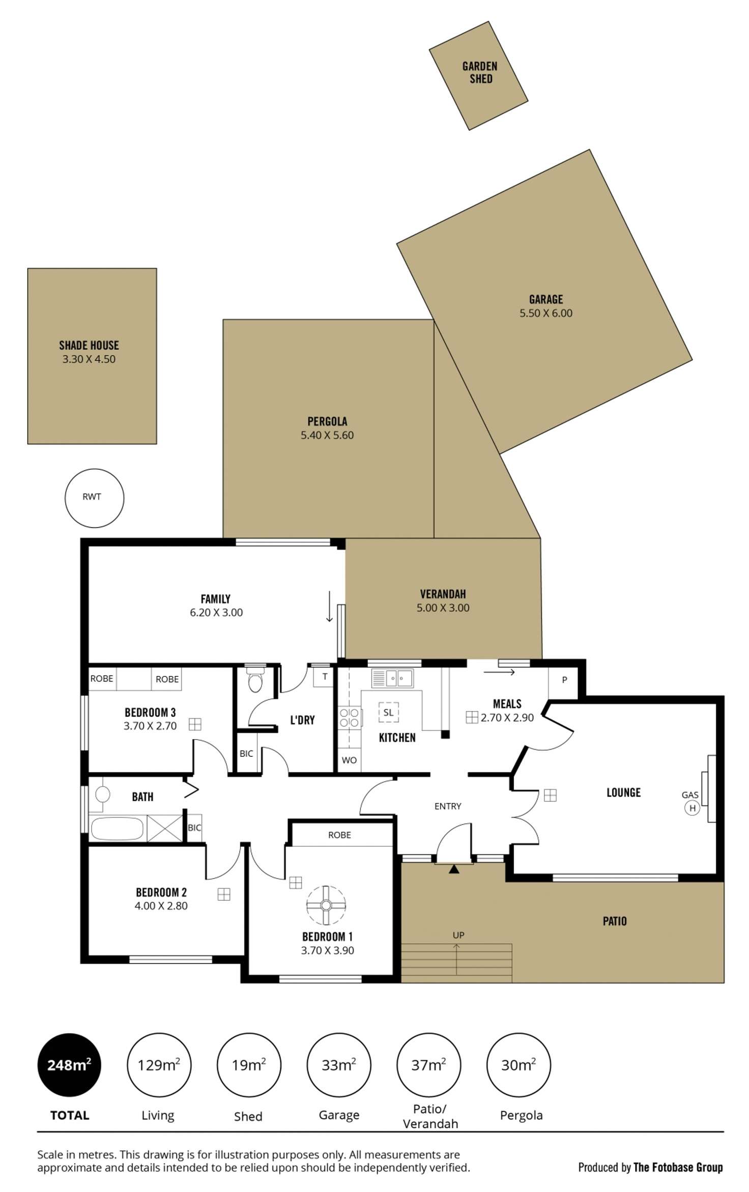 Floorplan of Homely house listing, 22 Mitchell Street, Seaview Downs SA 5049