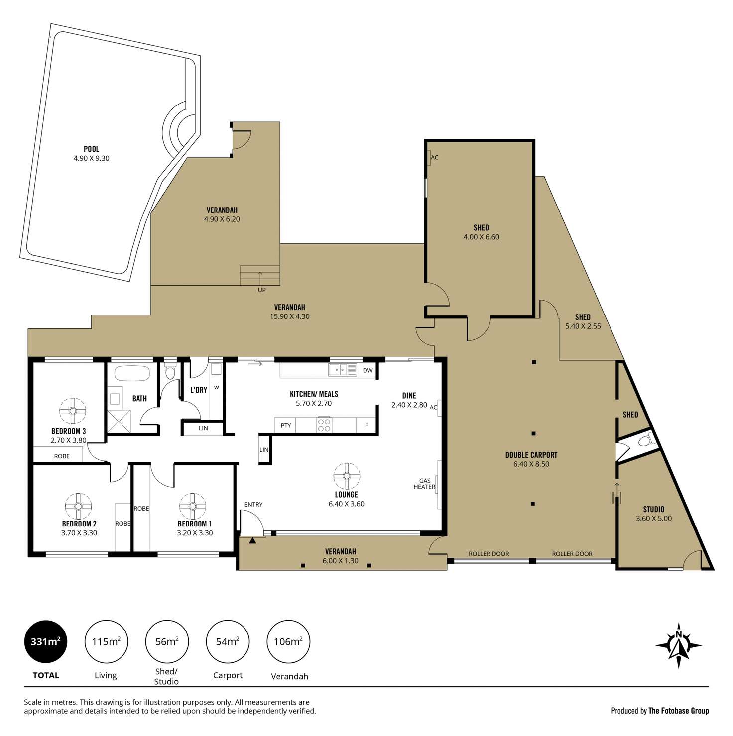 Floorplan of Homely house listing, 13 Brenda Avenue, Morphett Vale SA 5162