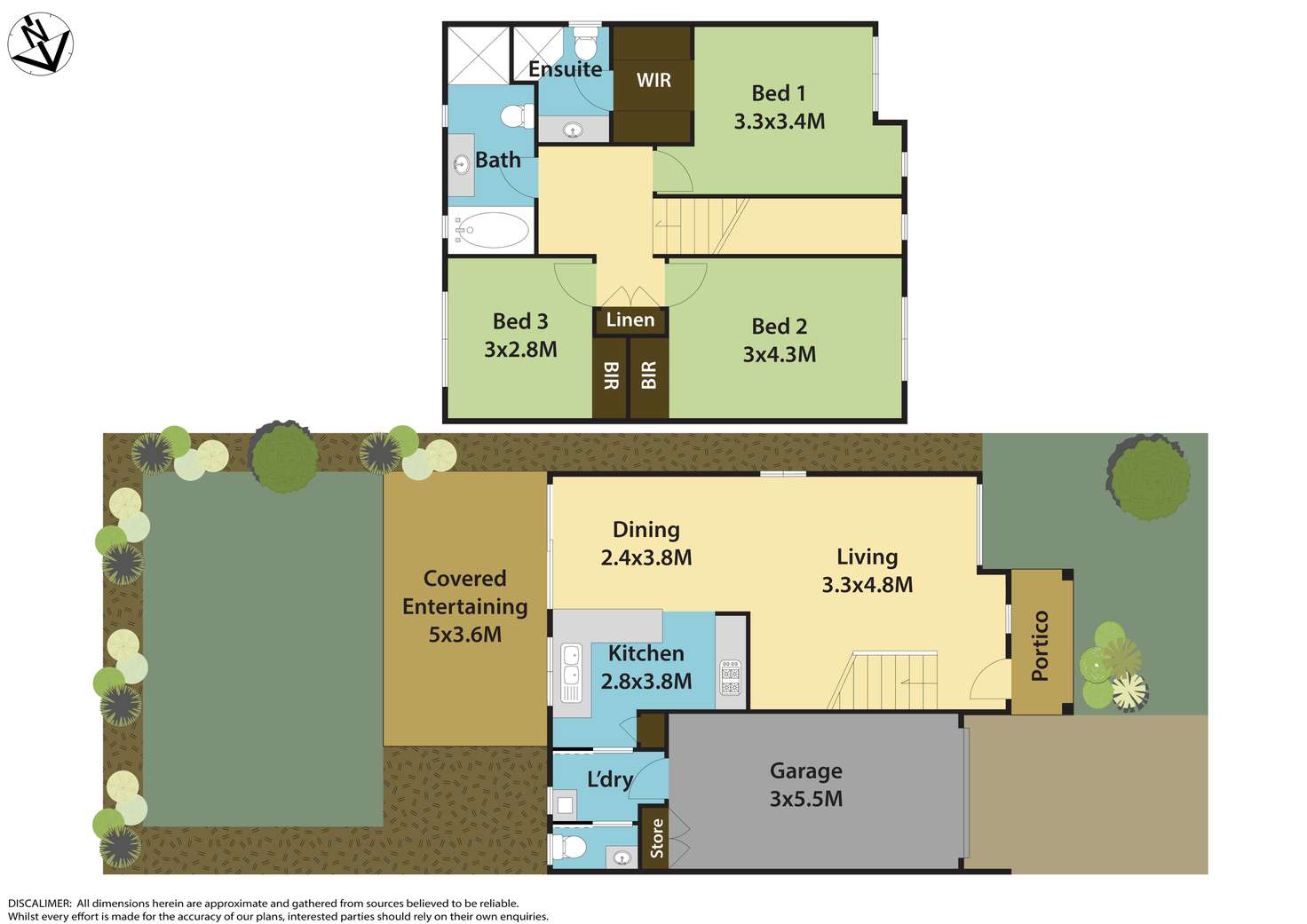 Floorplan of Homely house listing, 47 Somersby Circuit, Acacia Gardens NSW 2763