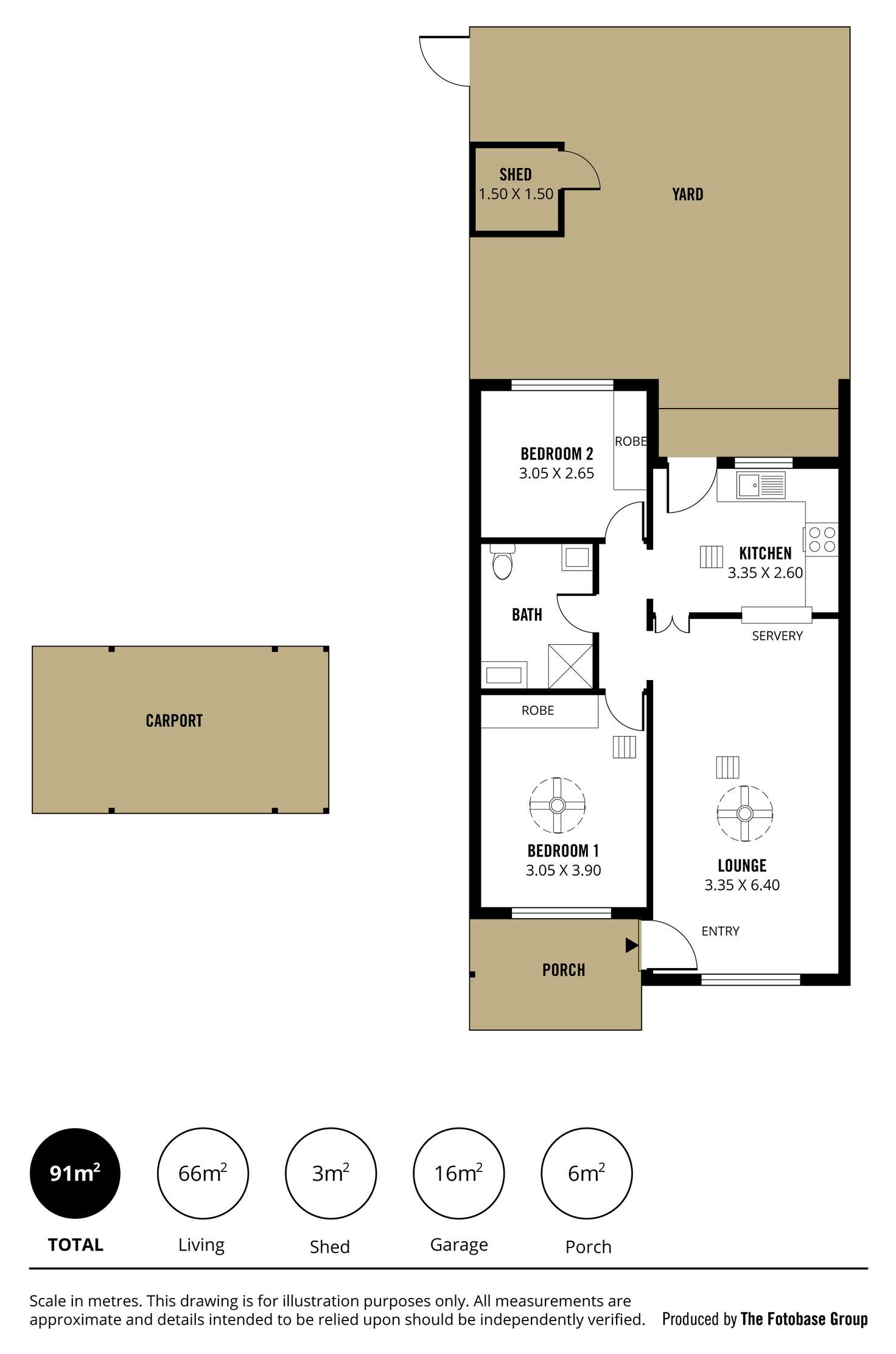 Floorplan of Homely unit listing, 10/9 Tretter Street, Morphett Vale SA 5162