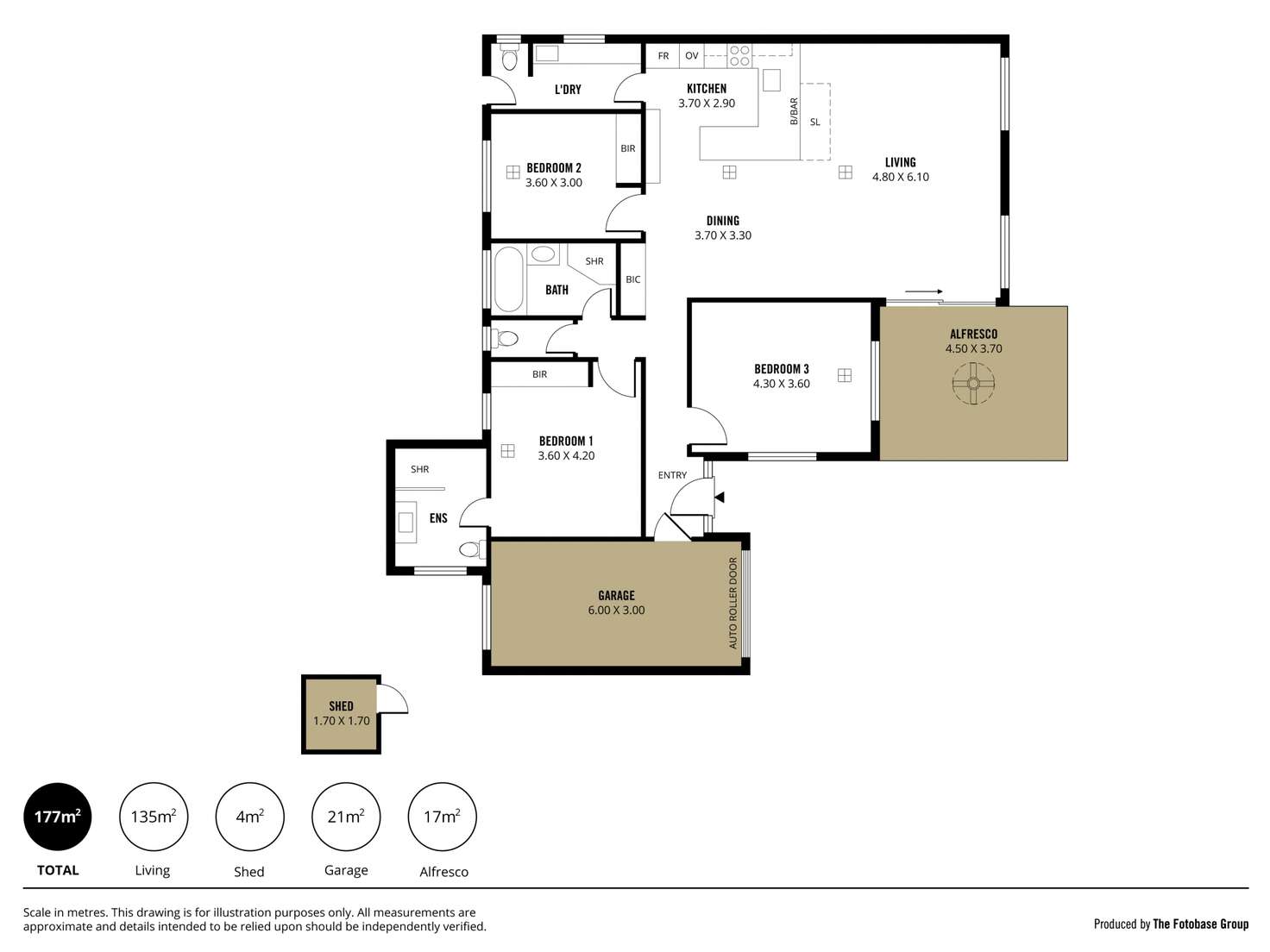 Floorplan of Homely house listing, 43 Beatty Street, Linden Park SA 5065