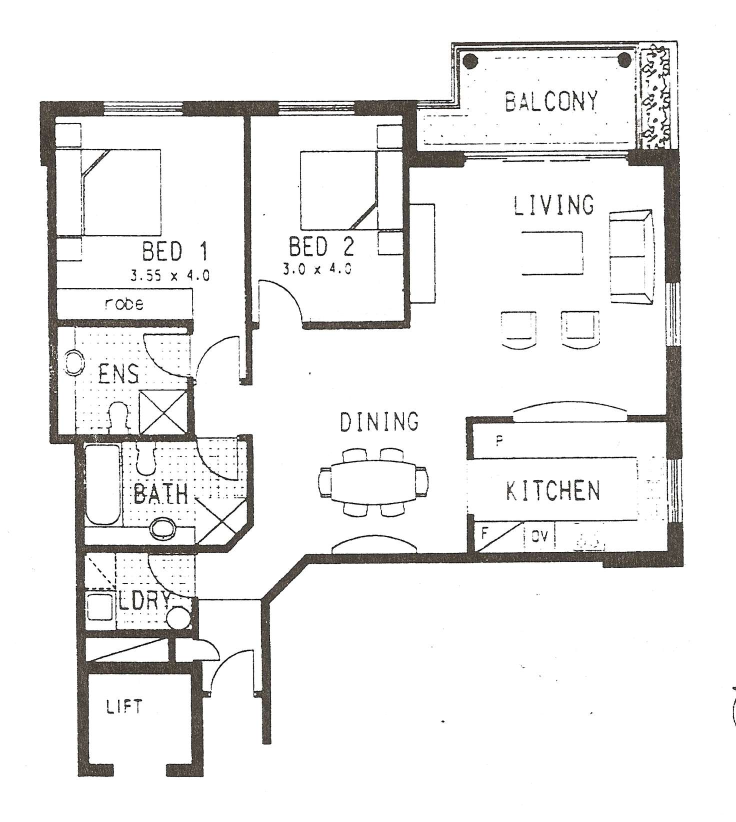 Floorplan of Homely apartment listing, 5/260 Old South Head Road, Bellevue Hill NSW 2023