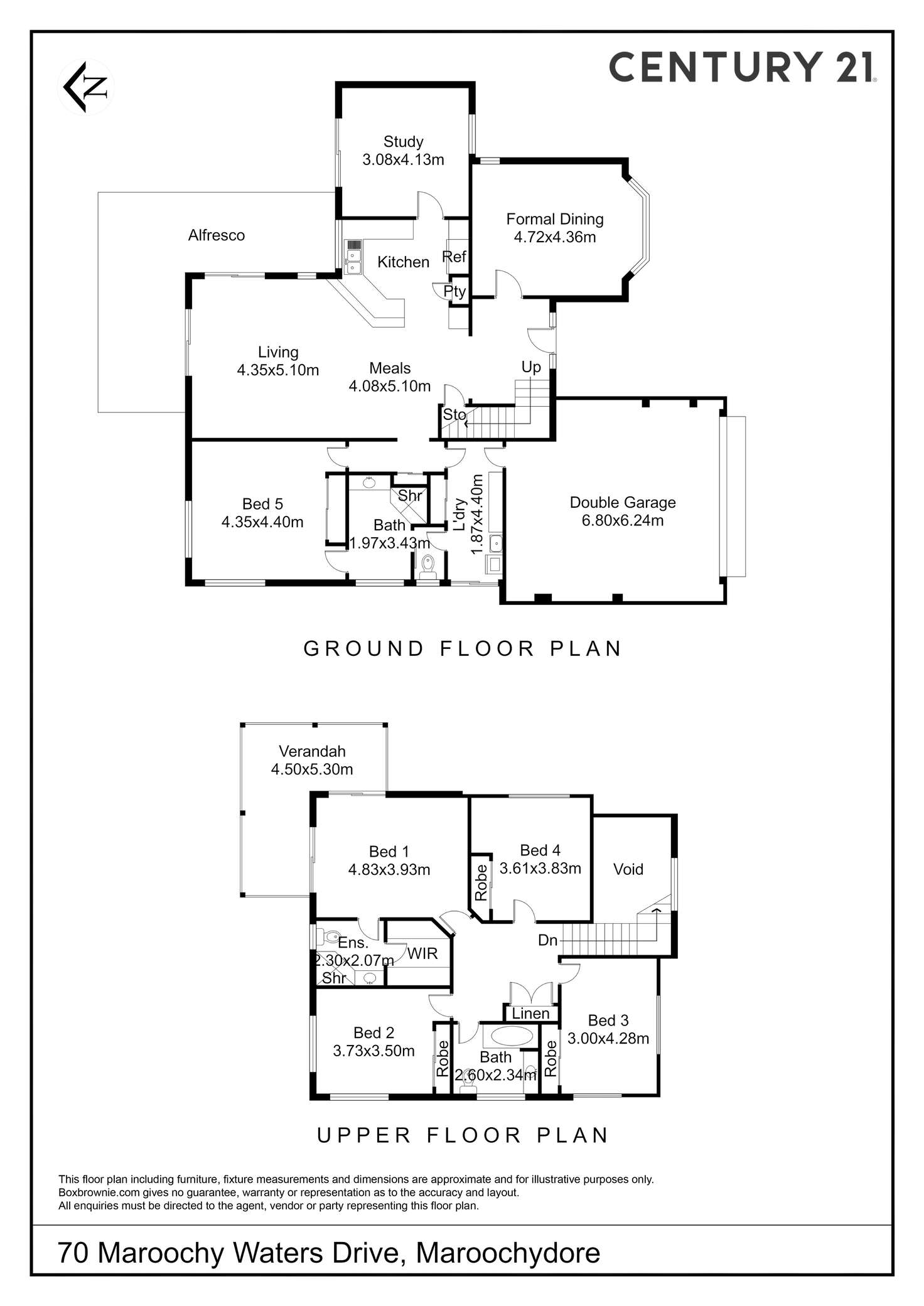Floorplan of Homely house listing, 70 Maroochy Waters Drive, Maroochydore QLD 4558