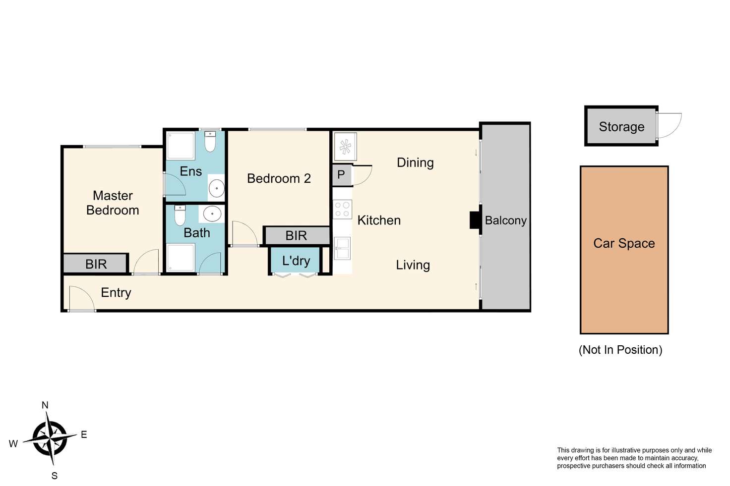 Floorplan of Homely apartment listing, 101/77 Mitchell Street, Bentleigh VIC 3204