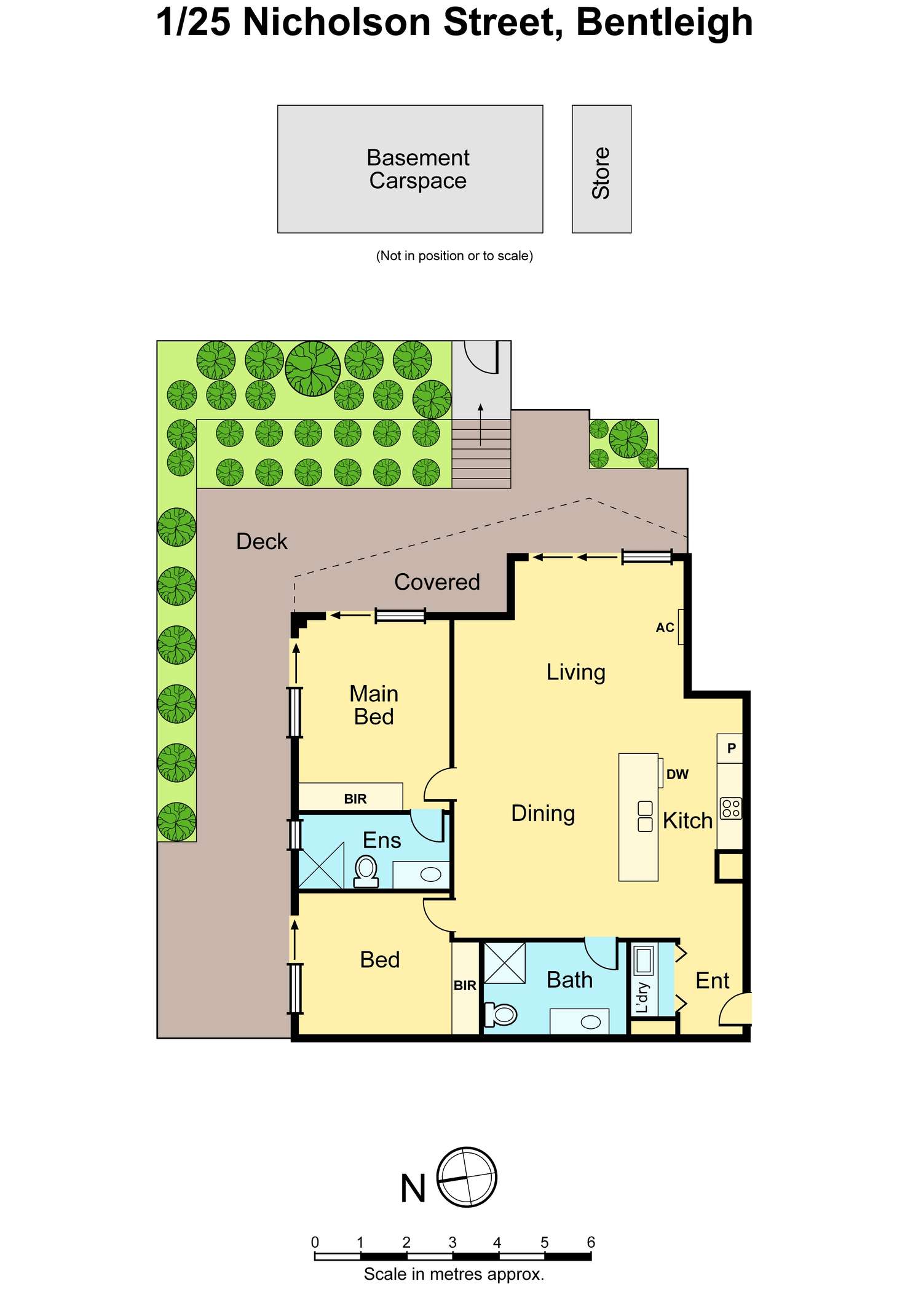 Floorplan of Homely apartment listing, 1/25 Nicholson Street, Bentleigh VIC 3204