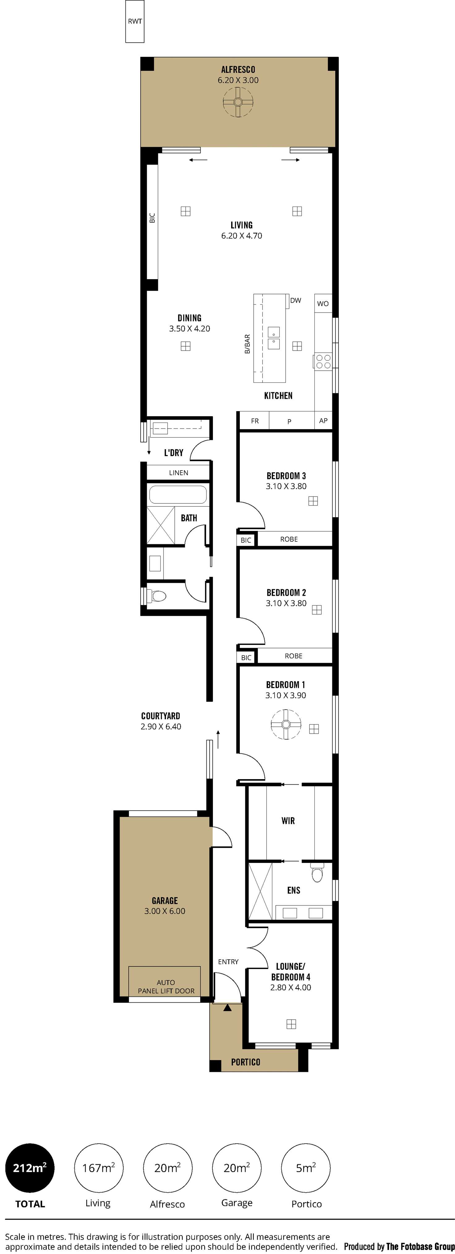 Floorplan of Homely house listing, 8 Tilden Street, Plympton SA 5038