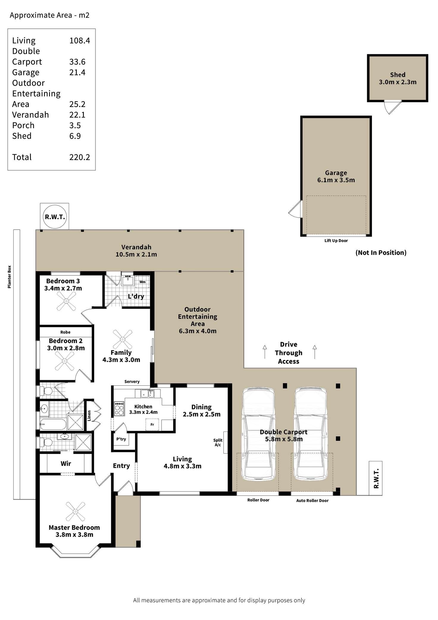 Floorplan of Homely house listing, 3 Birksdale Court, Morphett Vale SA 5162